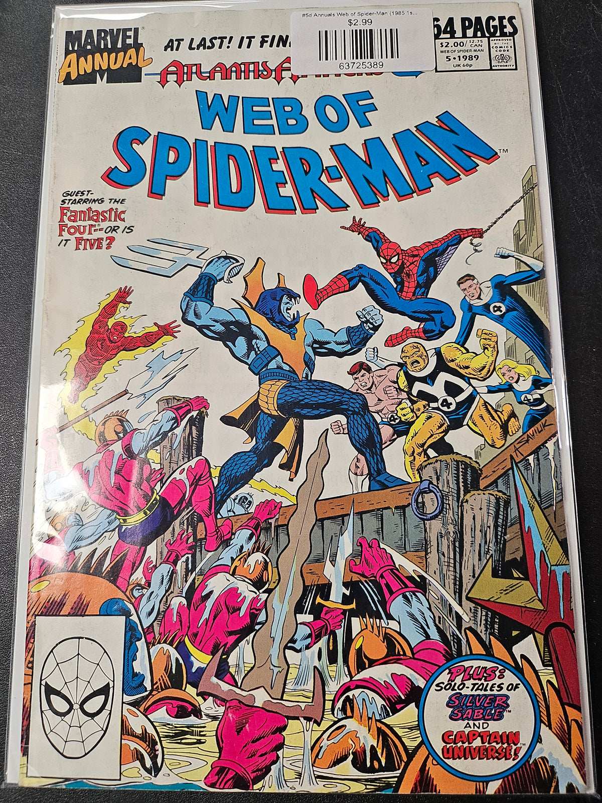 #5d Annuals Web of Spider-Man (1985 1st Series)