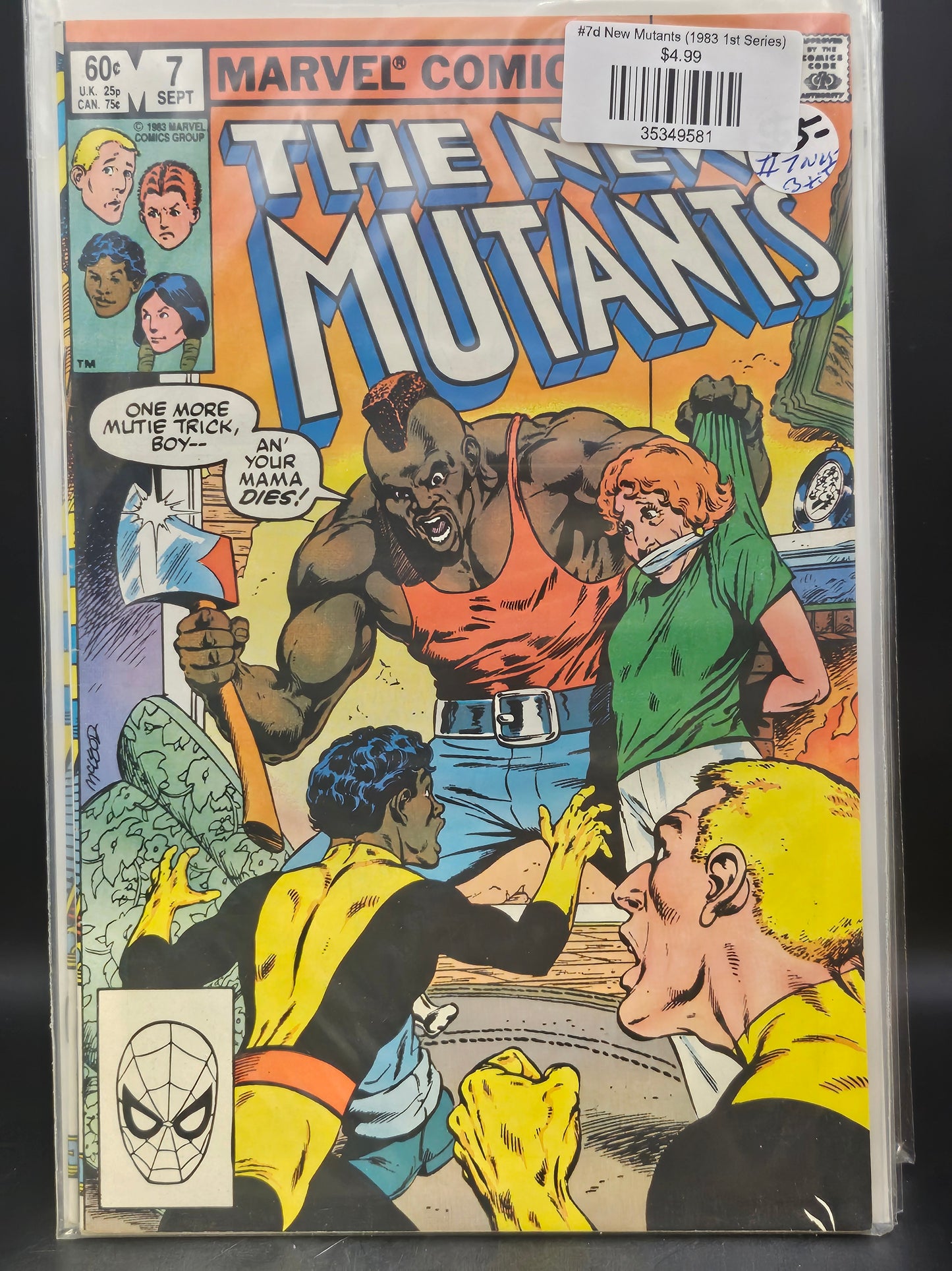 #7d New Mutants (1983 1st Series)