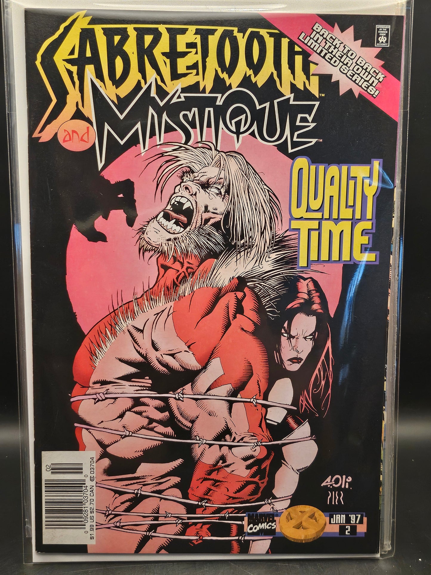#2 Mystique and Sabretooth (1996)