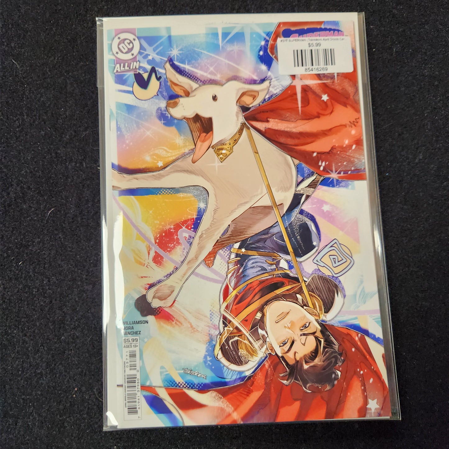#37F SUPERMAN (Tokitokoro April Drools Card Stock Var) (THE REIGN OF THE SUPERBOYS)