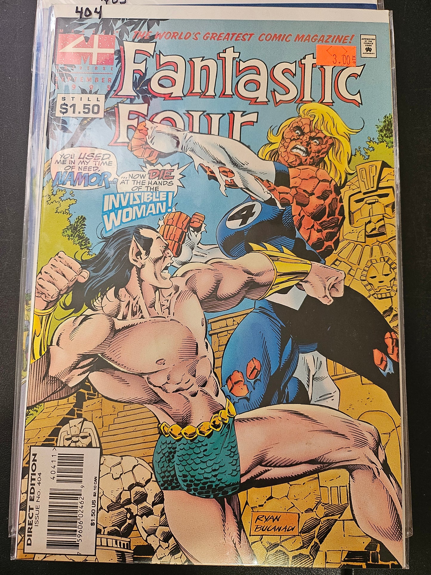 103.125 – Fantastic Four - #404 -1961-95