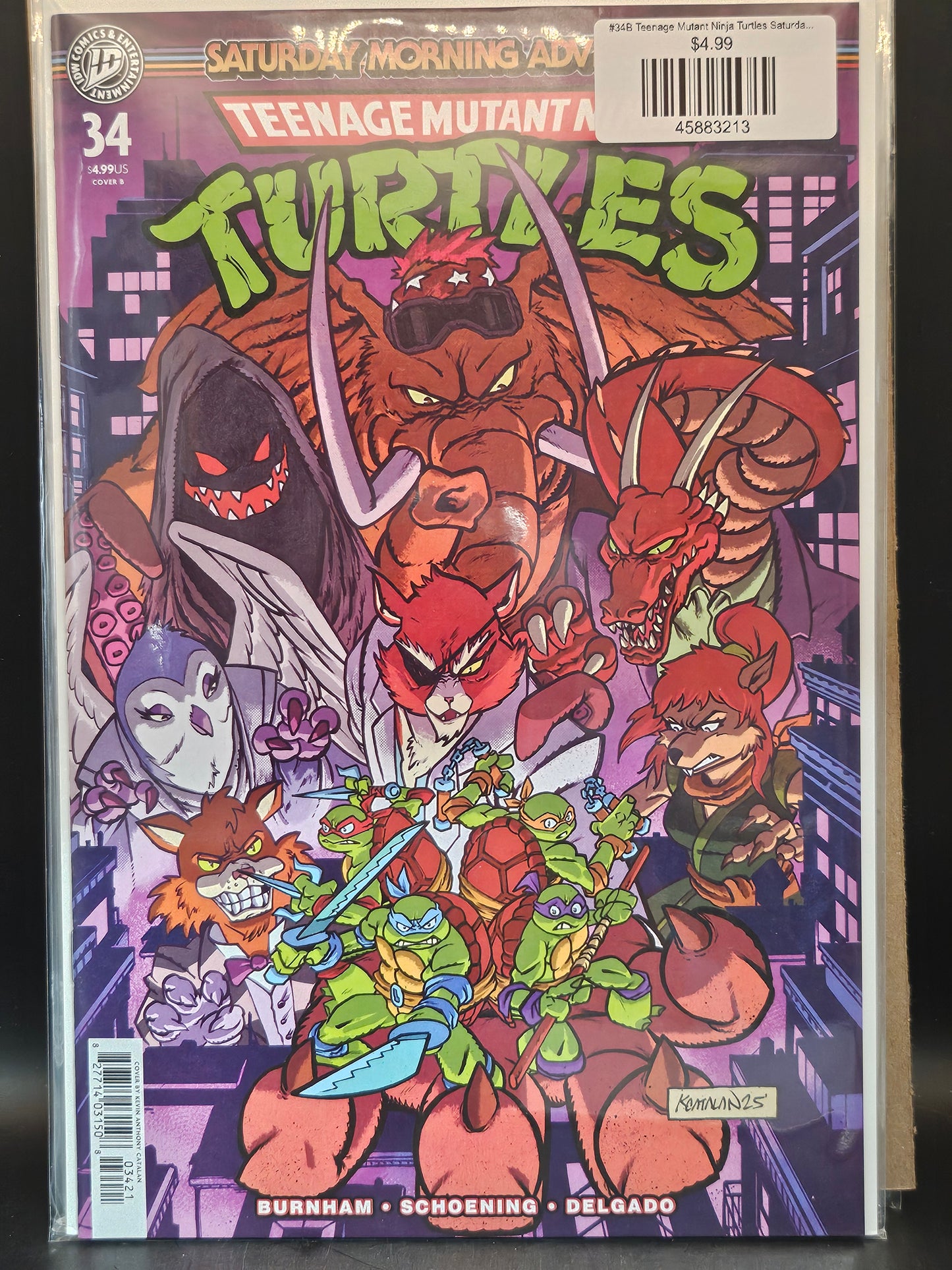 #34B Teenage Mutant Ninja Turtles Saturday Morning Adventures (2023 IDW)