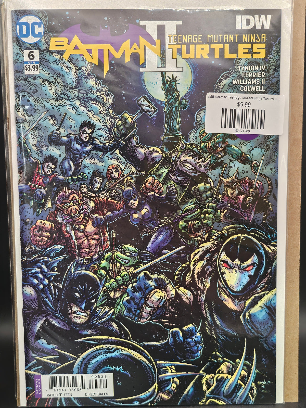 #6B Batman Teenage Mutant Ninja Turtles II (2017 DC)
