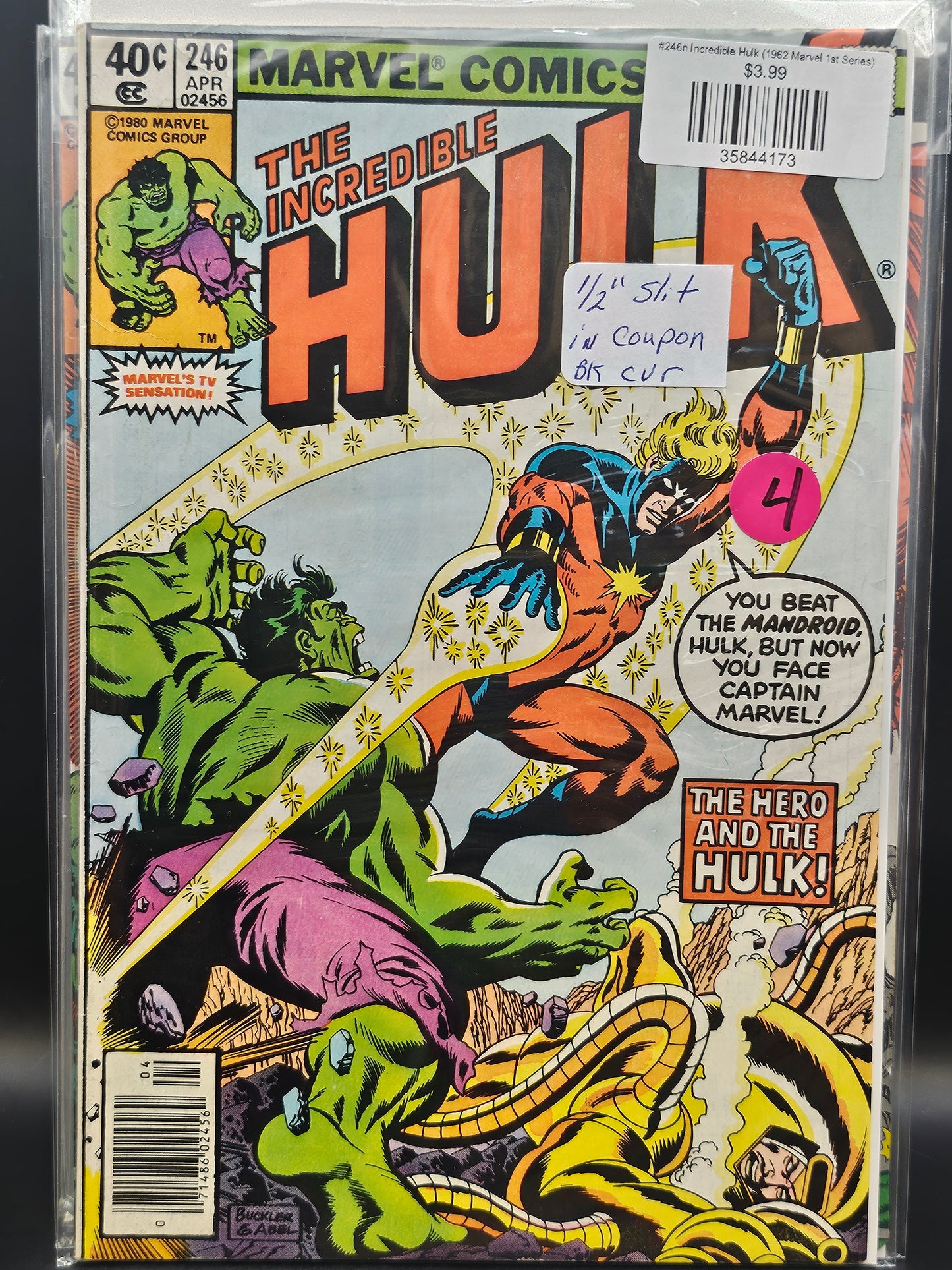 #246n Incredible Hulk (1962 Marvel 1st Series)