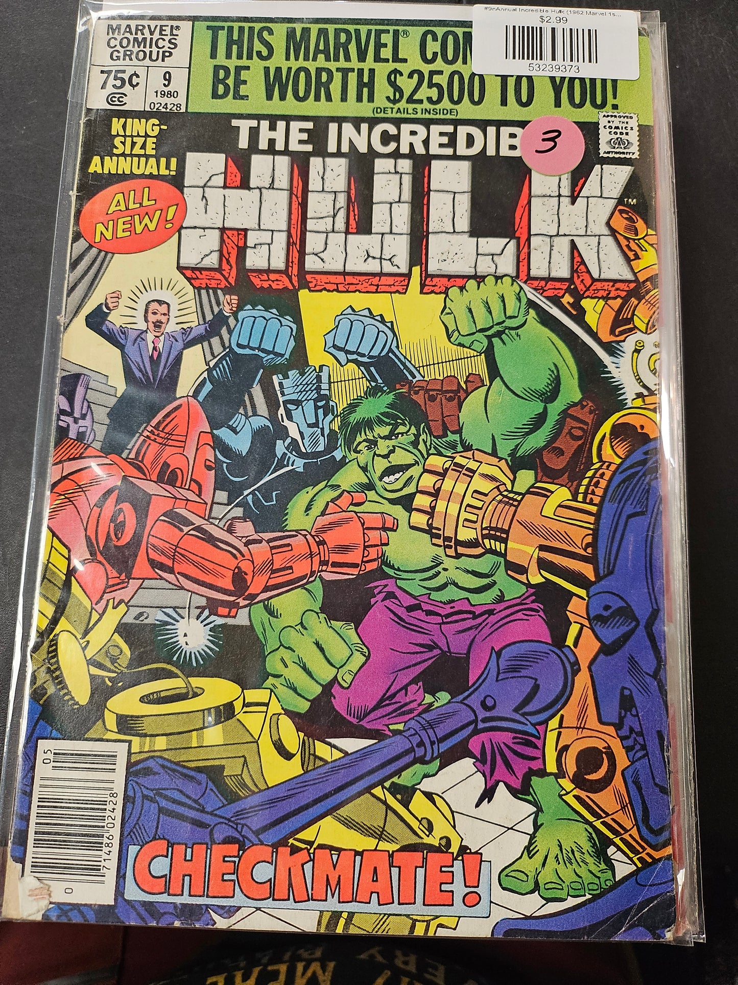 #9nAnnual Incredible Hulk (1962 Marvel 1st Series)