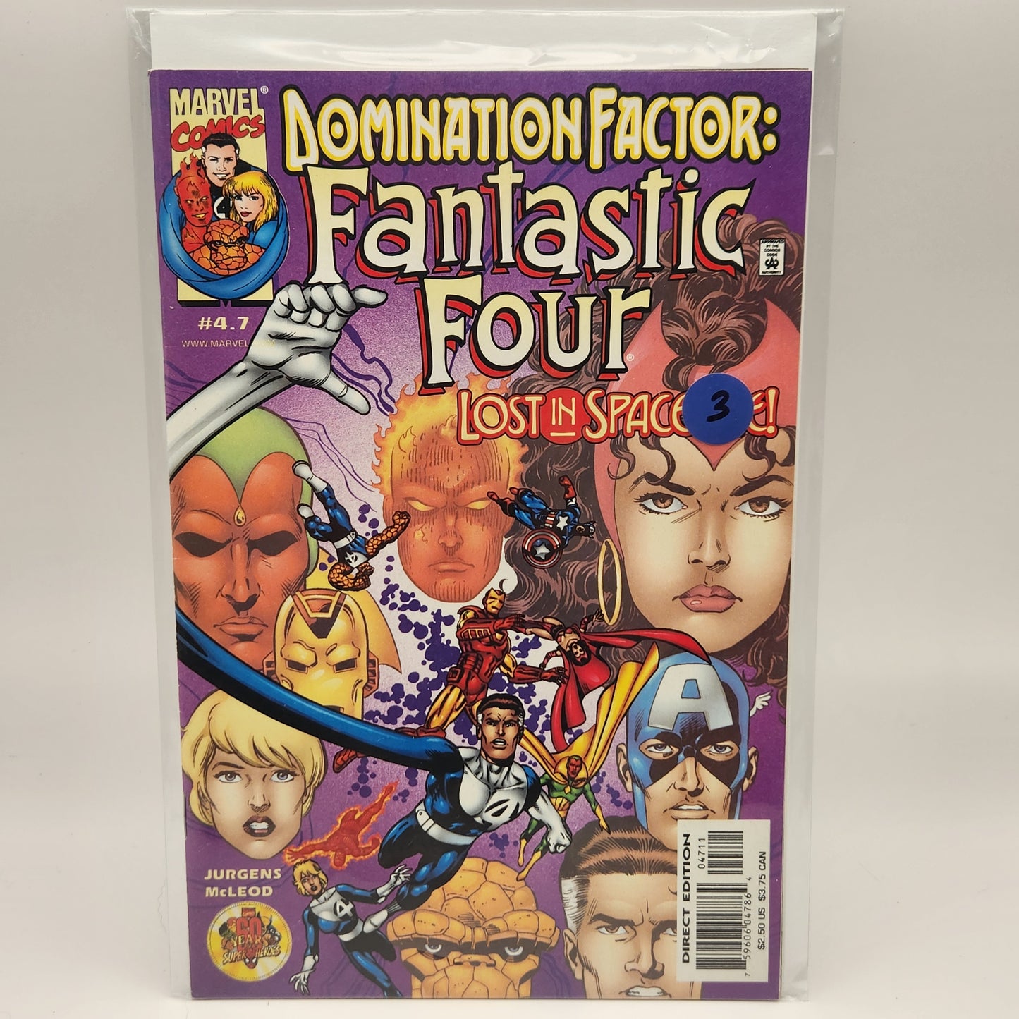 #1.1-4.7 Domination Factor Fantastic Four (1999)