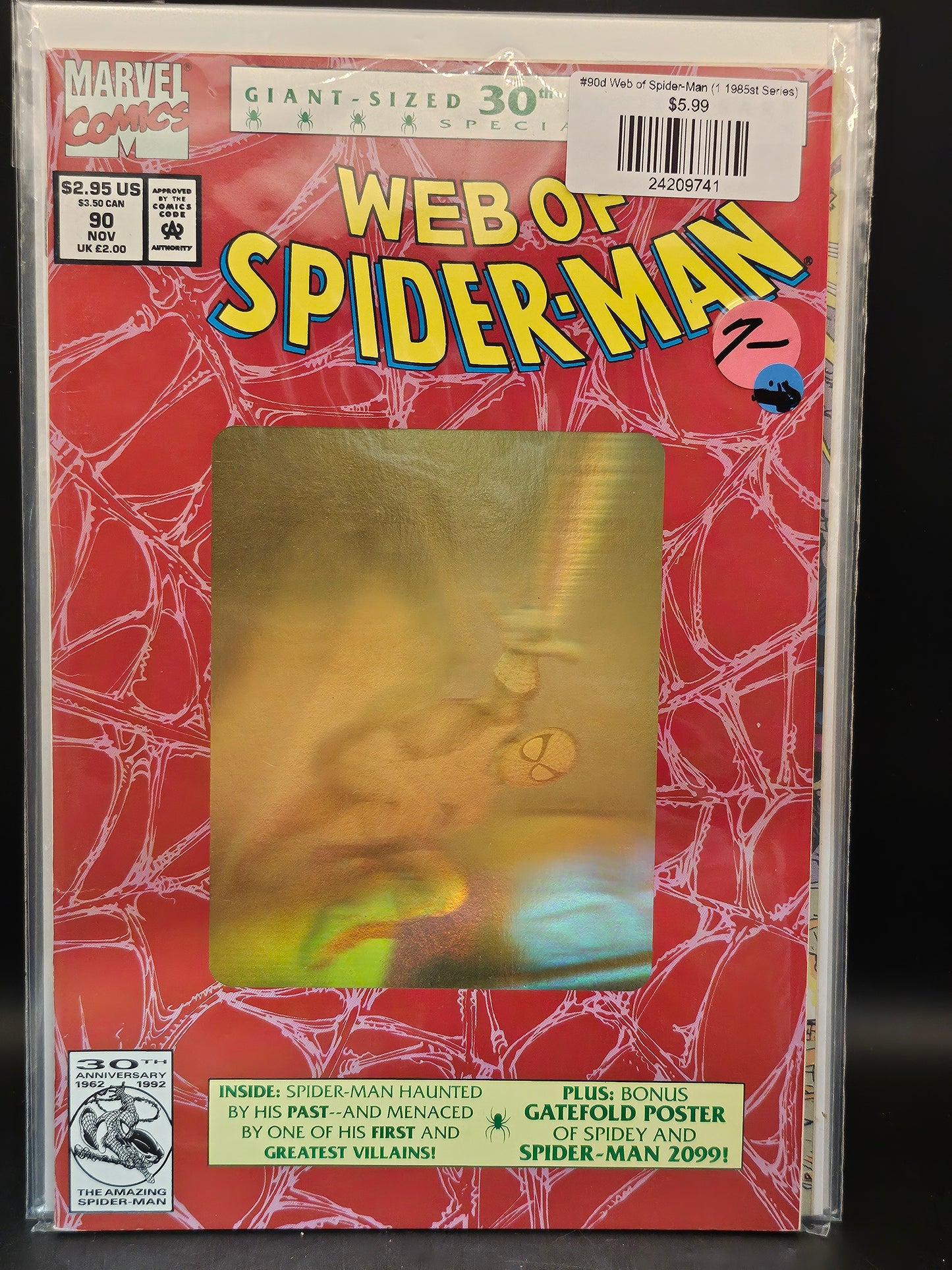 #90d Web of Spider-Man (1985 1st Series)