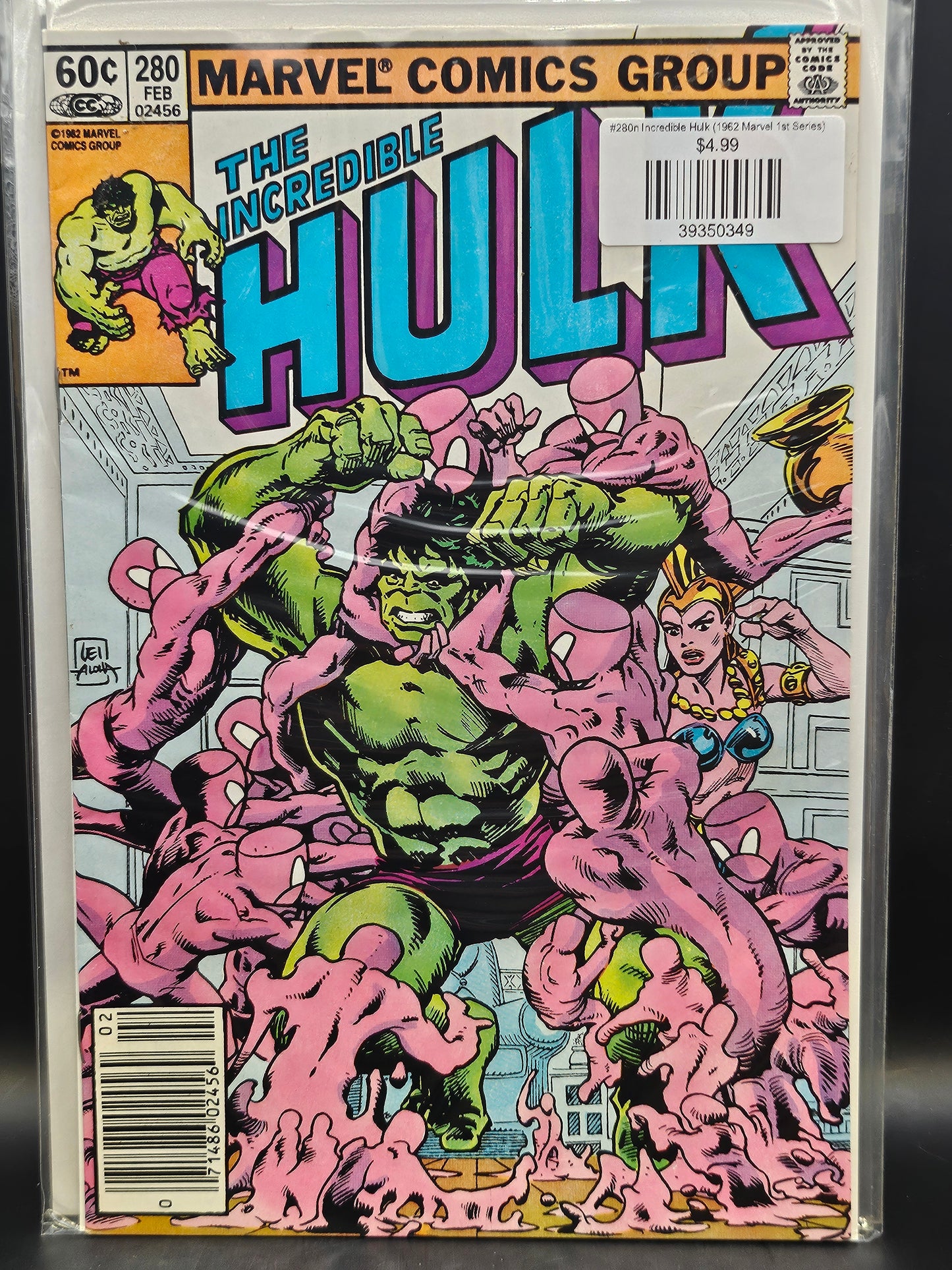 #280n Incredible Hulk (1962 Marvel 1st Series)