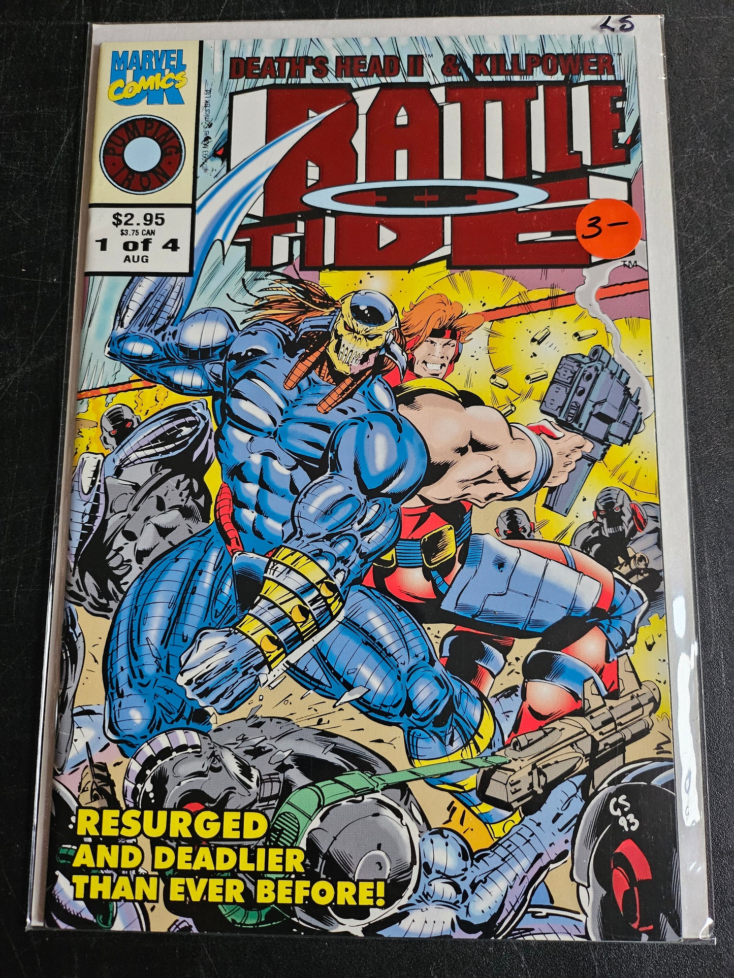 Battletide II – Marvel UK – (1993) – Volume 1 – Limited Series - #1 of 4