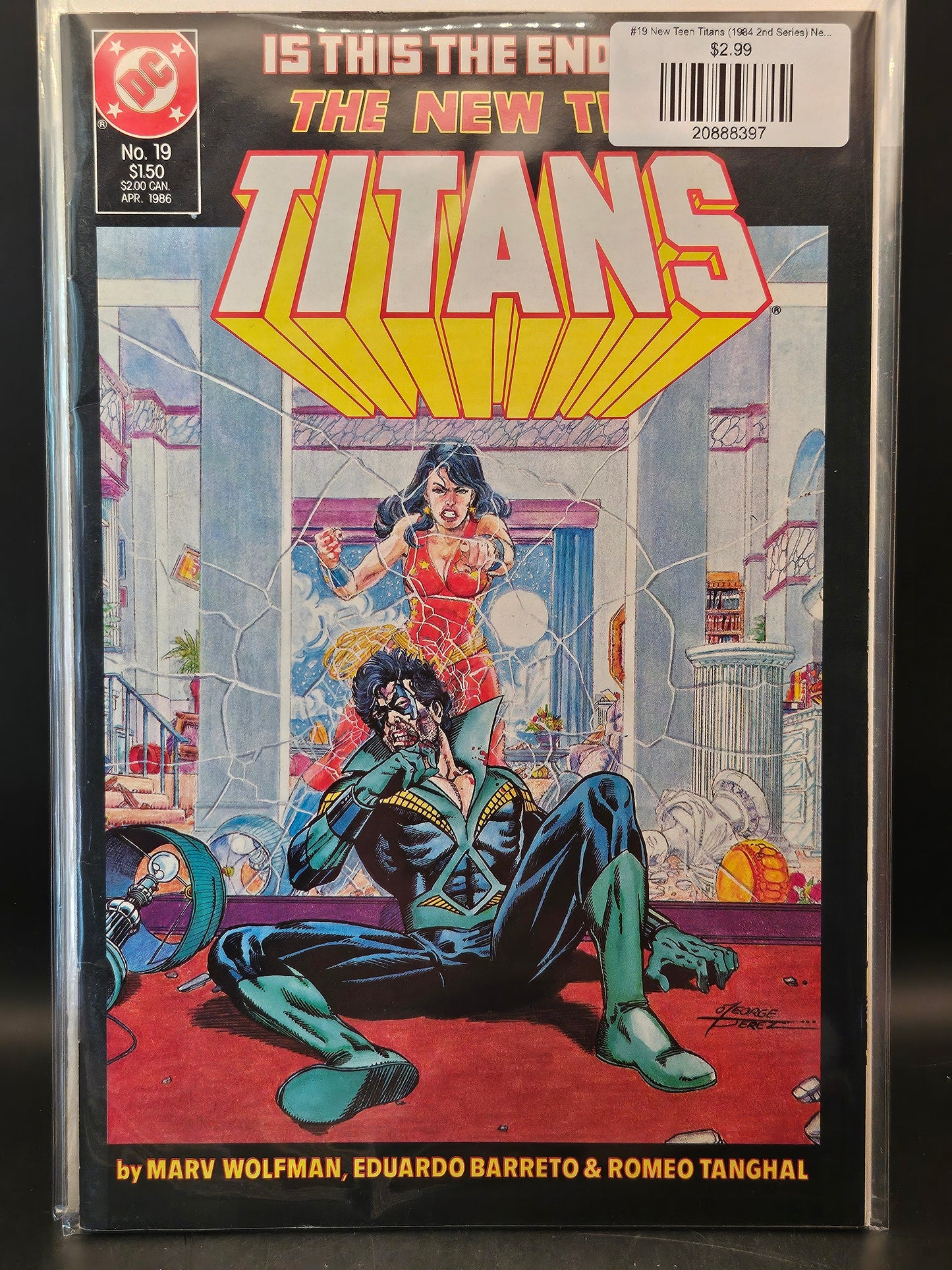#19 New Teen Titans (1984 2nd Series) New Titans