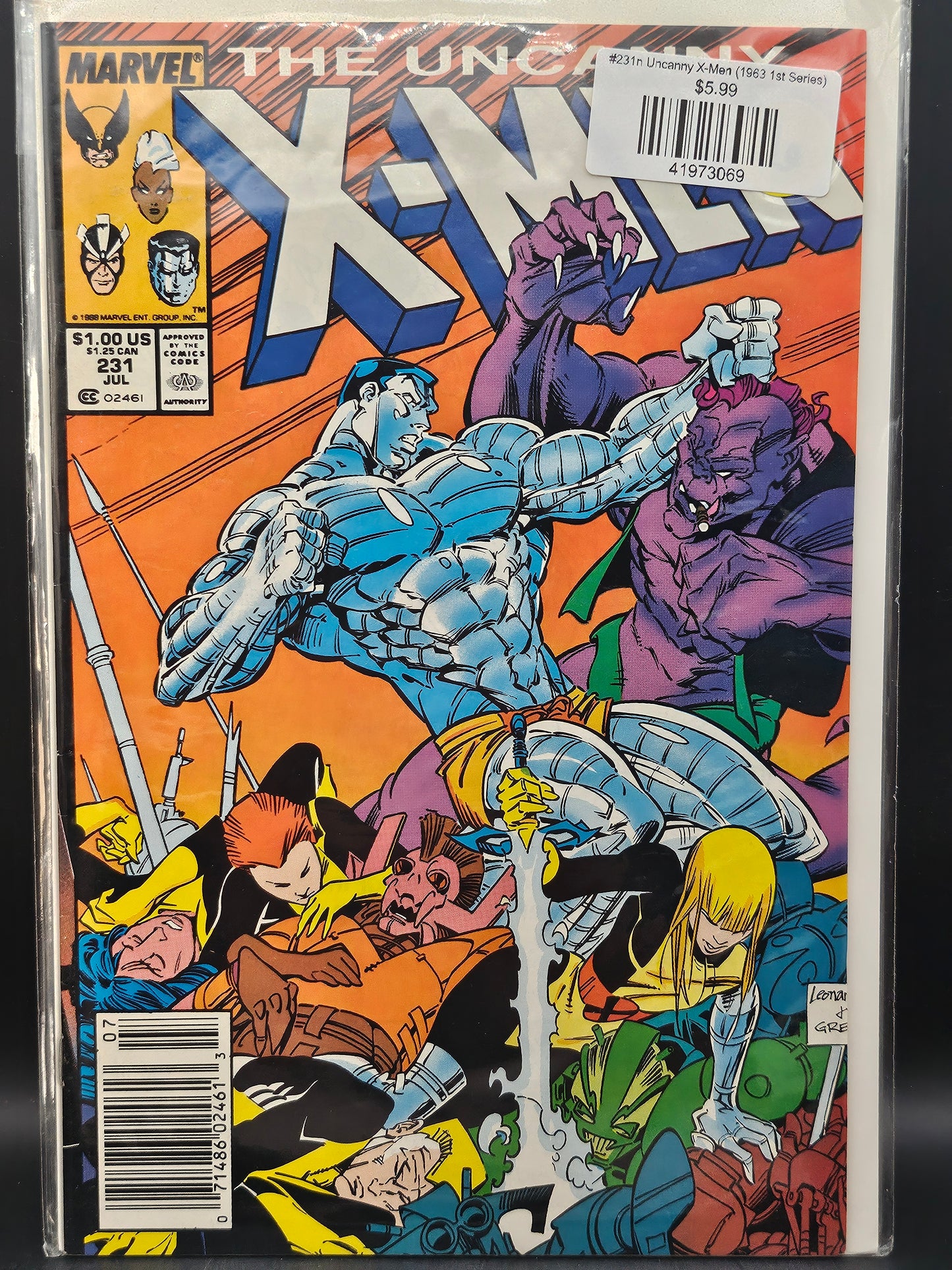 #231n Uncanny X-Men (1963 1st Series)
