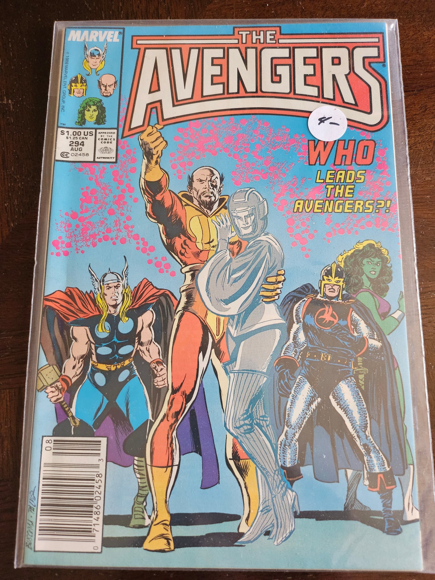Avengers – Marvel Comics – (1963–1999) – Volume 1 – #294