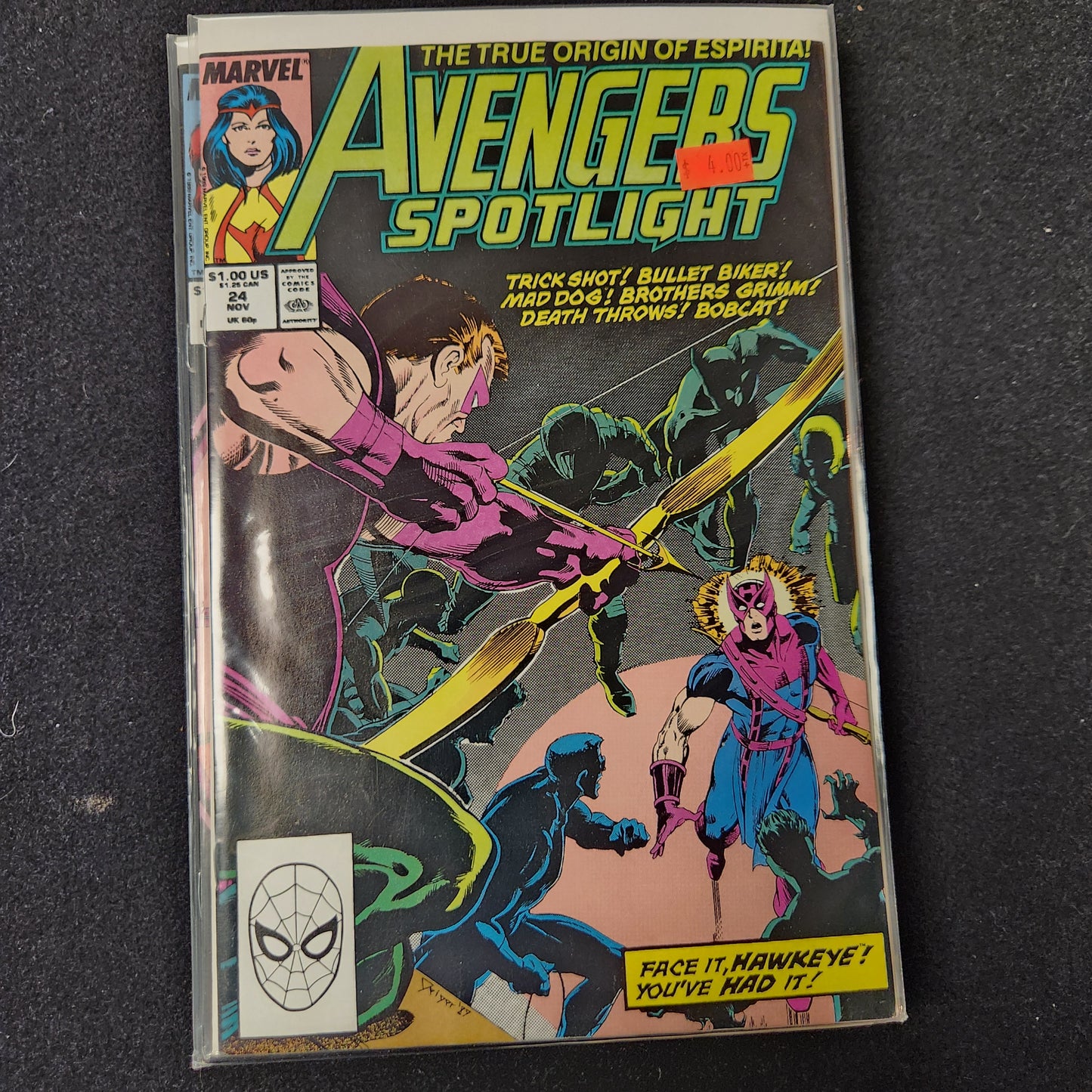 Avengers Spotlight – Marvel Comics – (1989–1991) – Volume 1 – #24