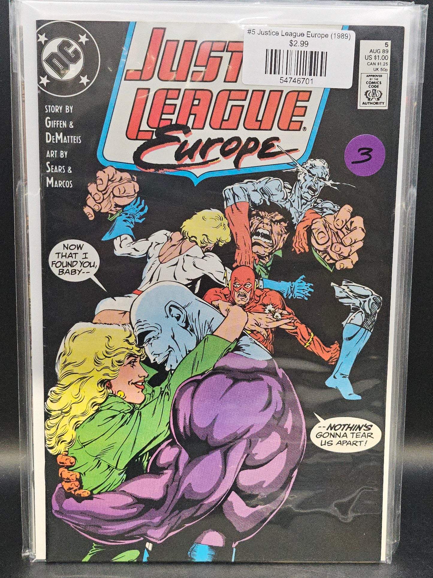 #5 Justice League Europe (1989)