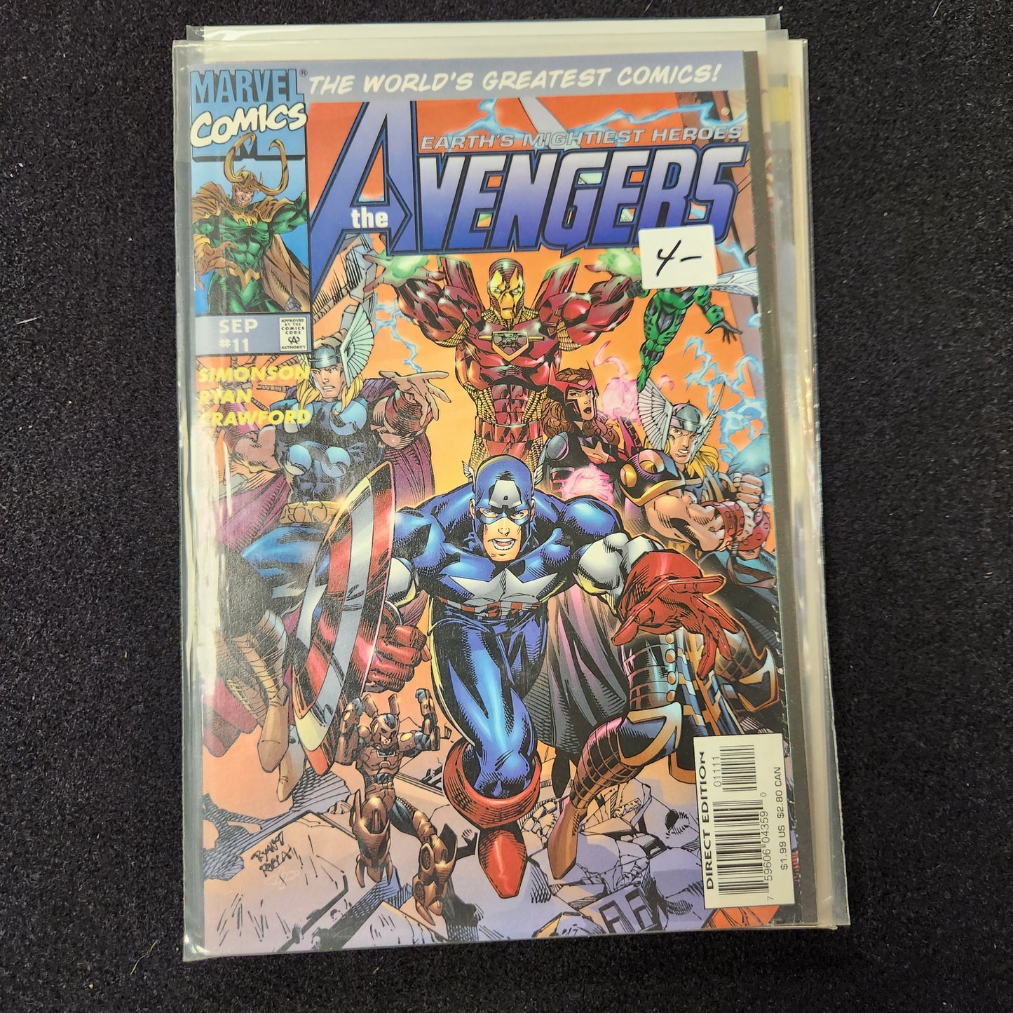 Avengers – Marvel Comics – (1996–1997) – Volume 2 – #11