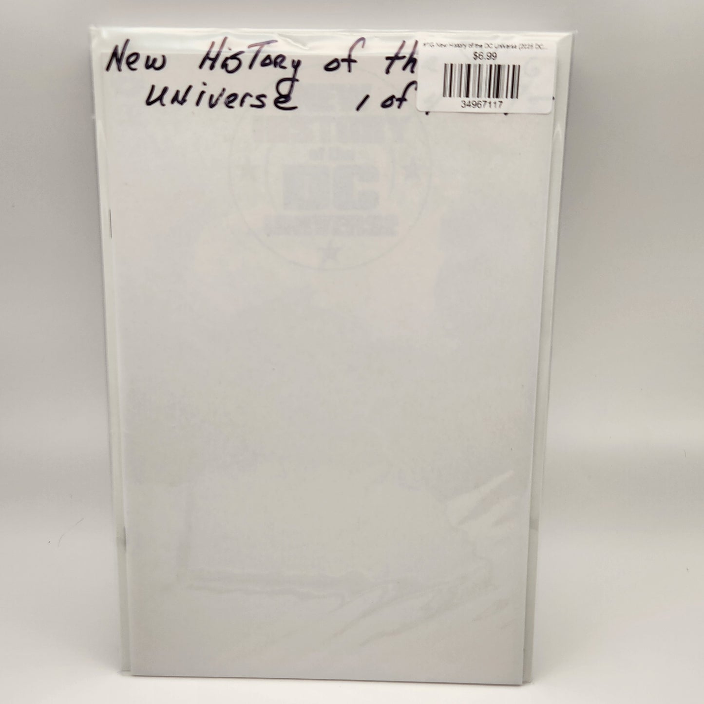 #1G New History of the DC Universe (2025 DC) (Blank Cover)