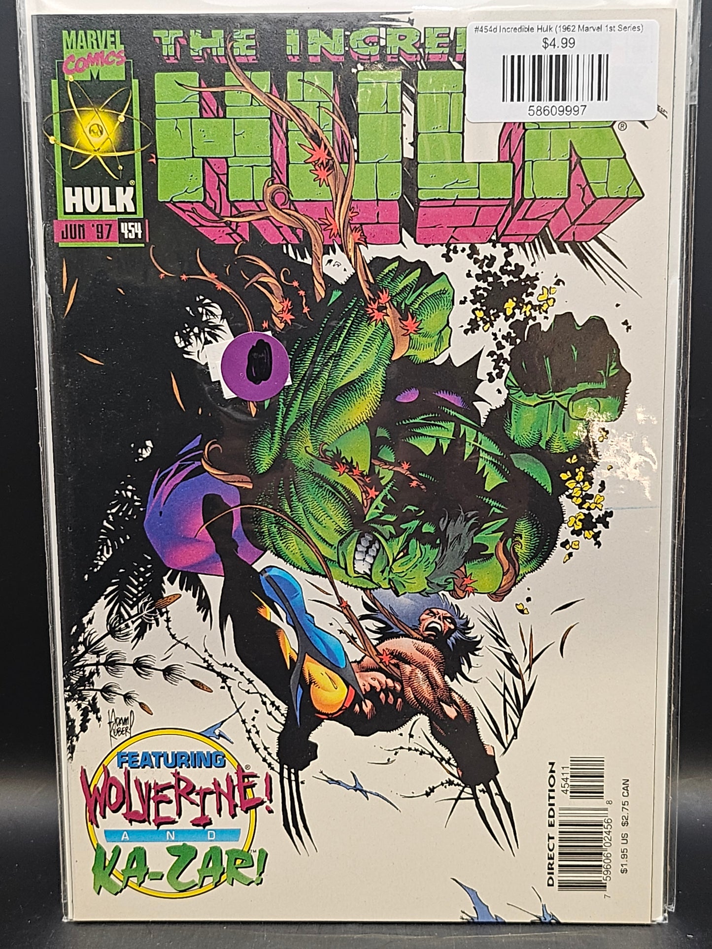 #454d Incredible Hulk (1962 Marvel 1st Series)