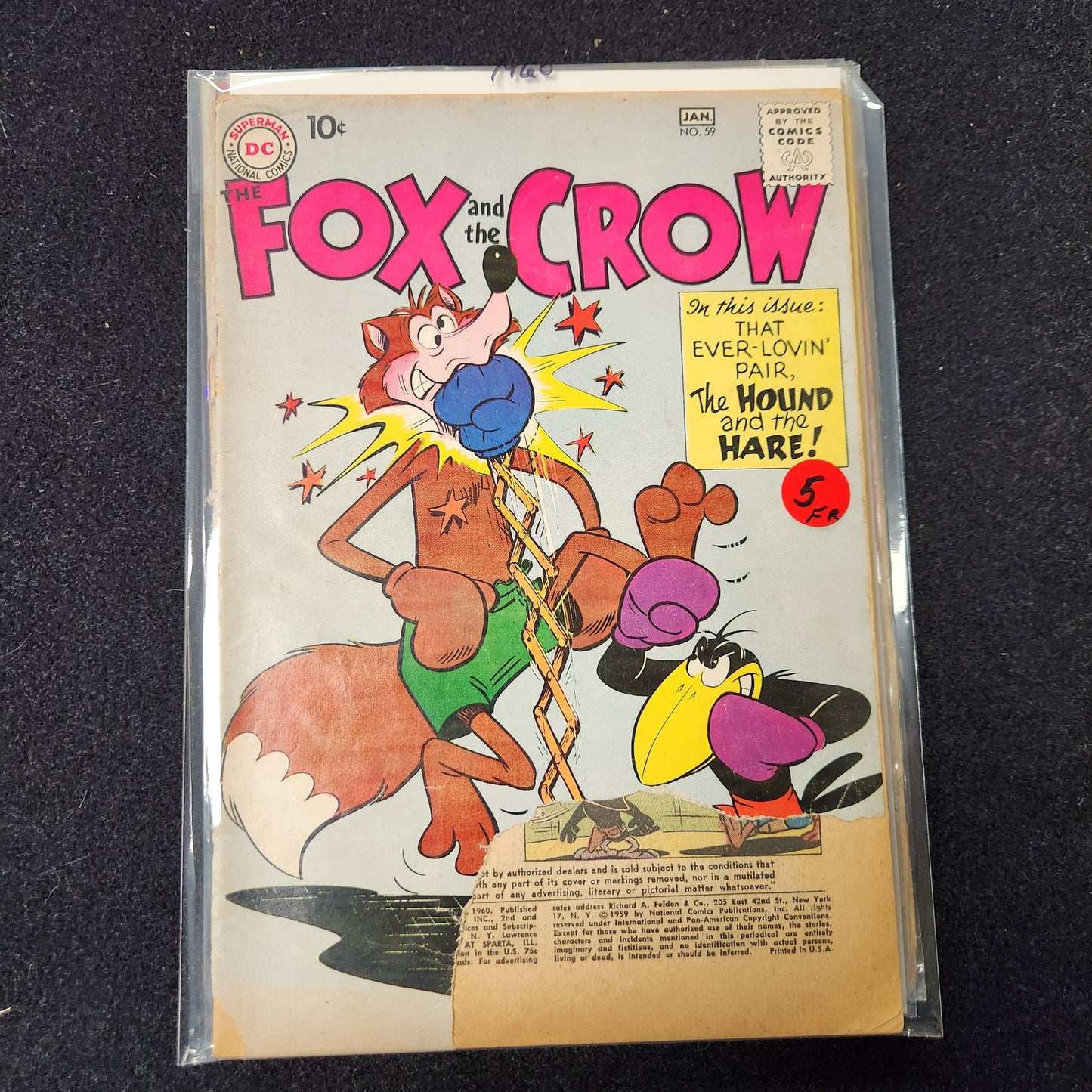 105.113 – Cartoon Odds - #59 - (Fox and the Crow)