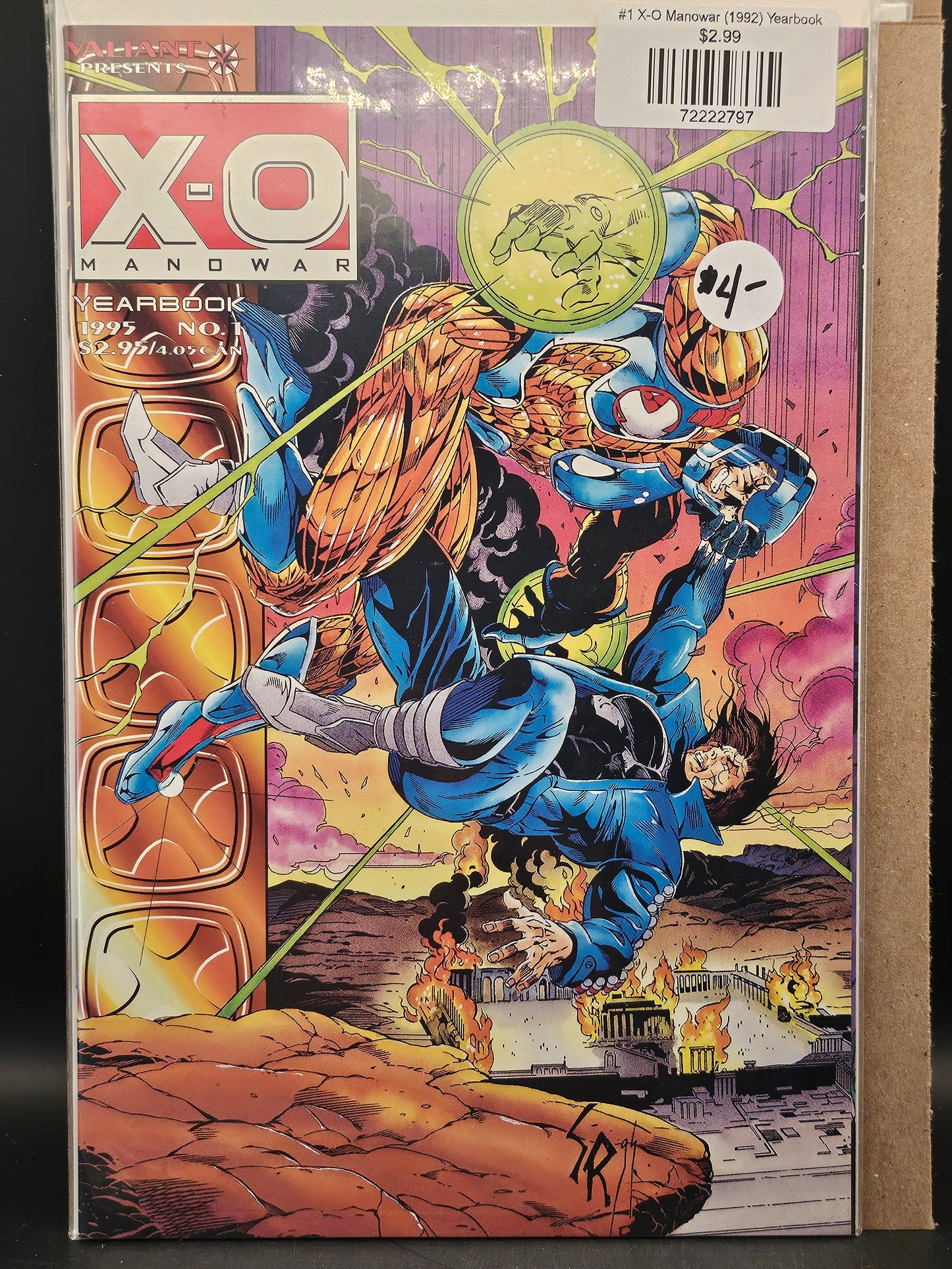 #1 X-O Manowar (1992) Yearbook