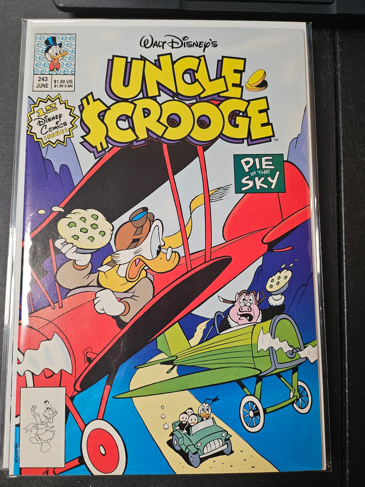 #243 Uncle Scrooge (1954-2008 Dell/Gold Key/Gladstone/Gemstone)