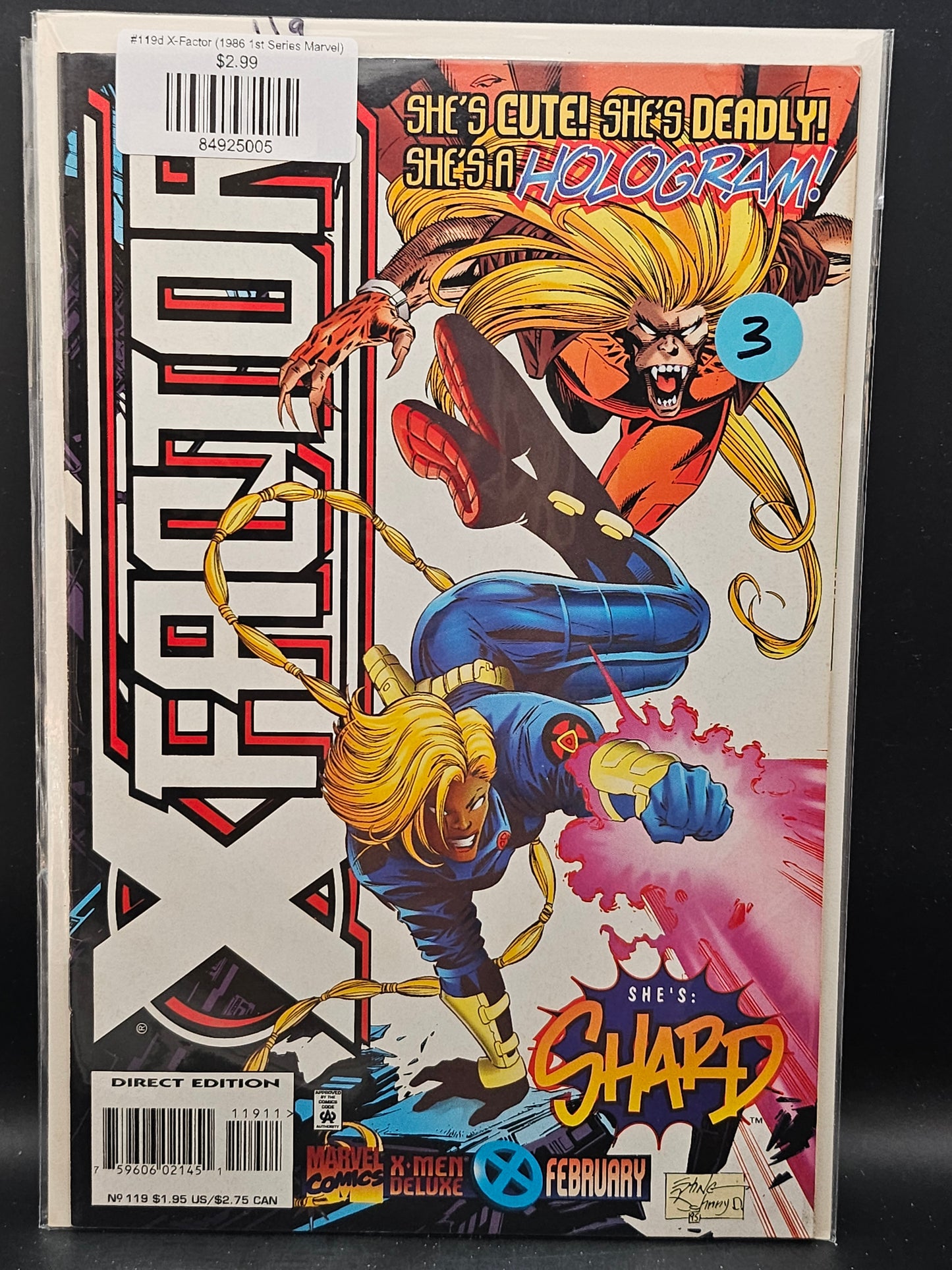 #119d X-Factor (1986 1st Series Marvel)