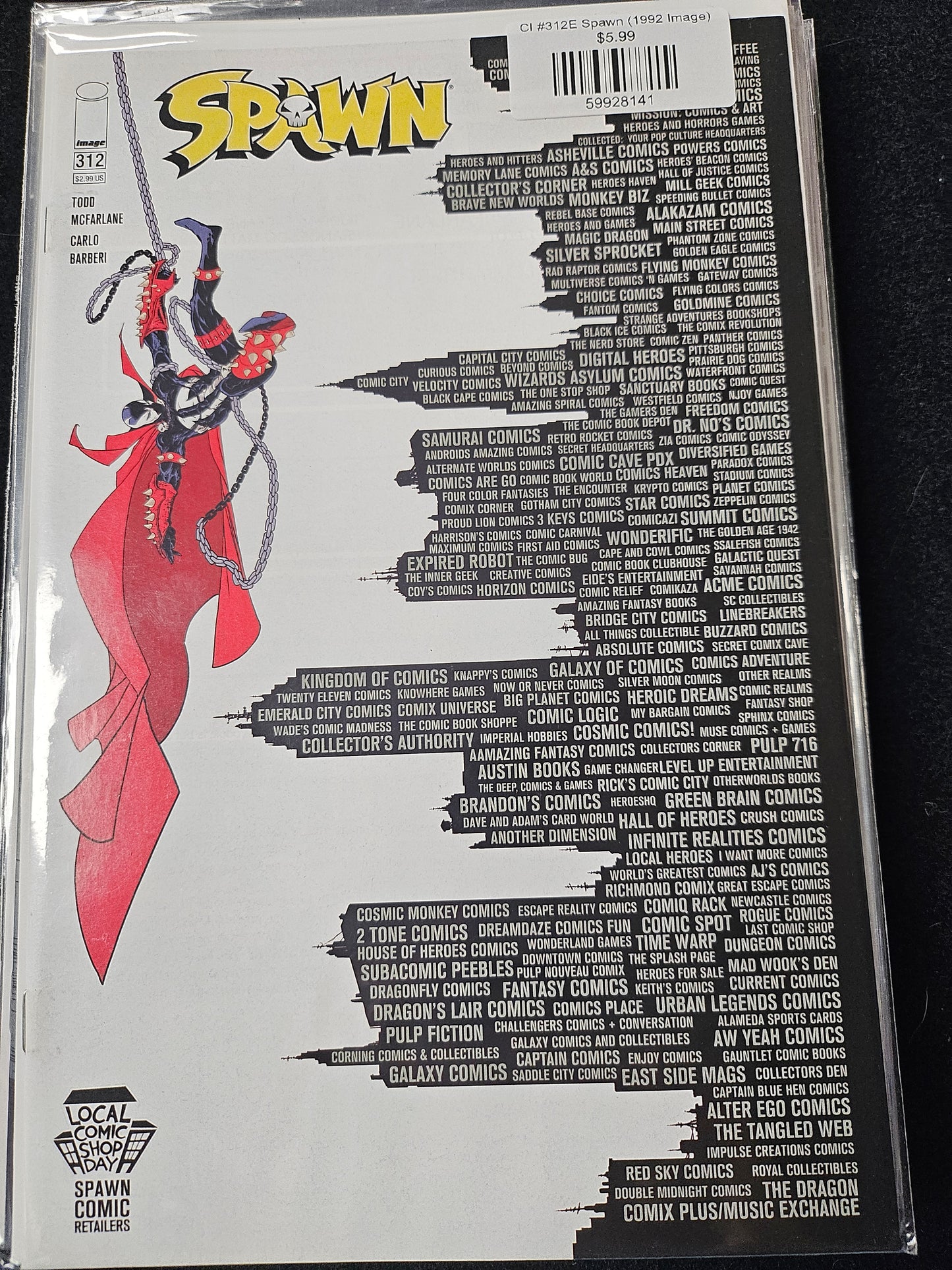 CI #312E Spawn (1992 Image)