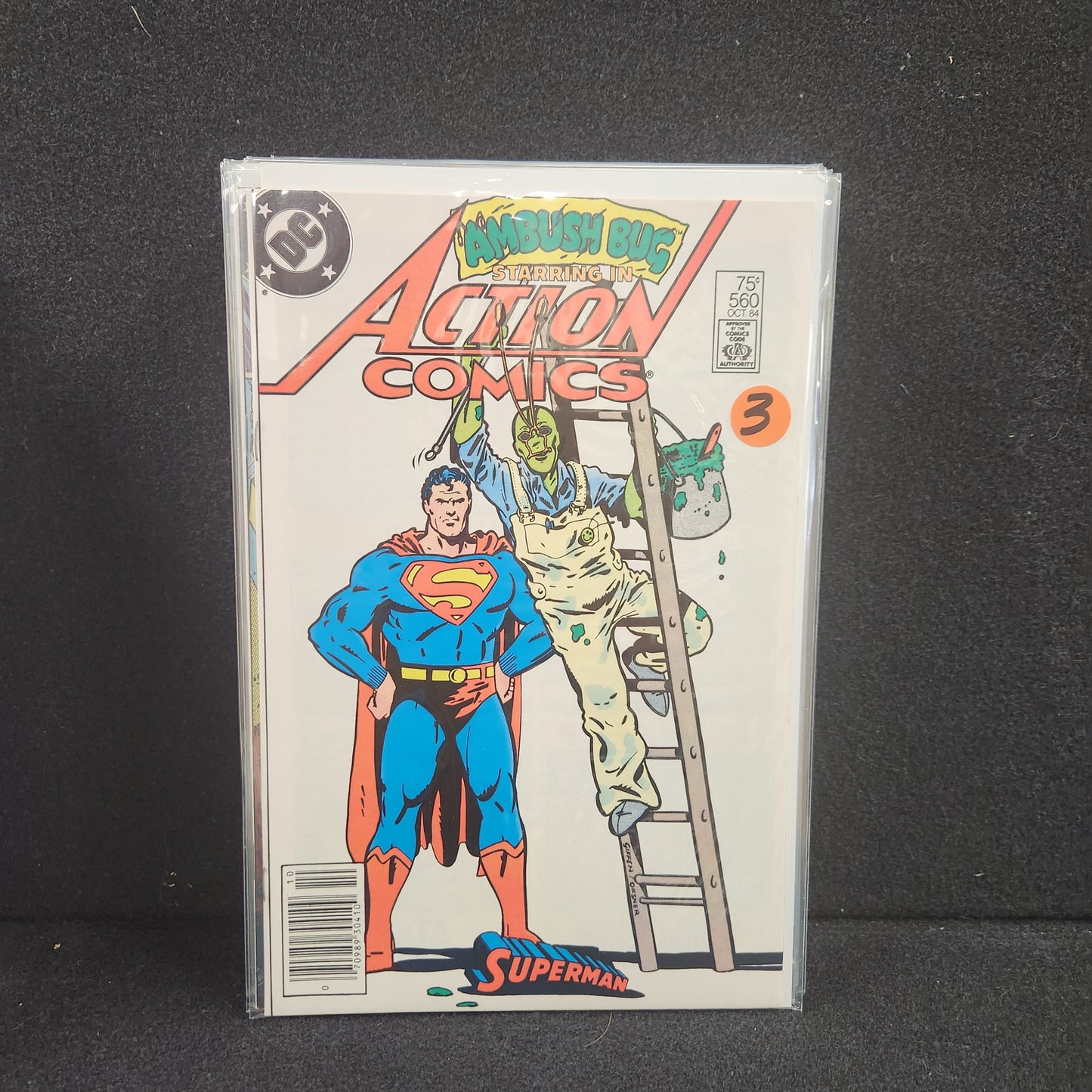 Action Comics #560 - Ambush Bug Appearance (DC 1984)