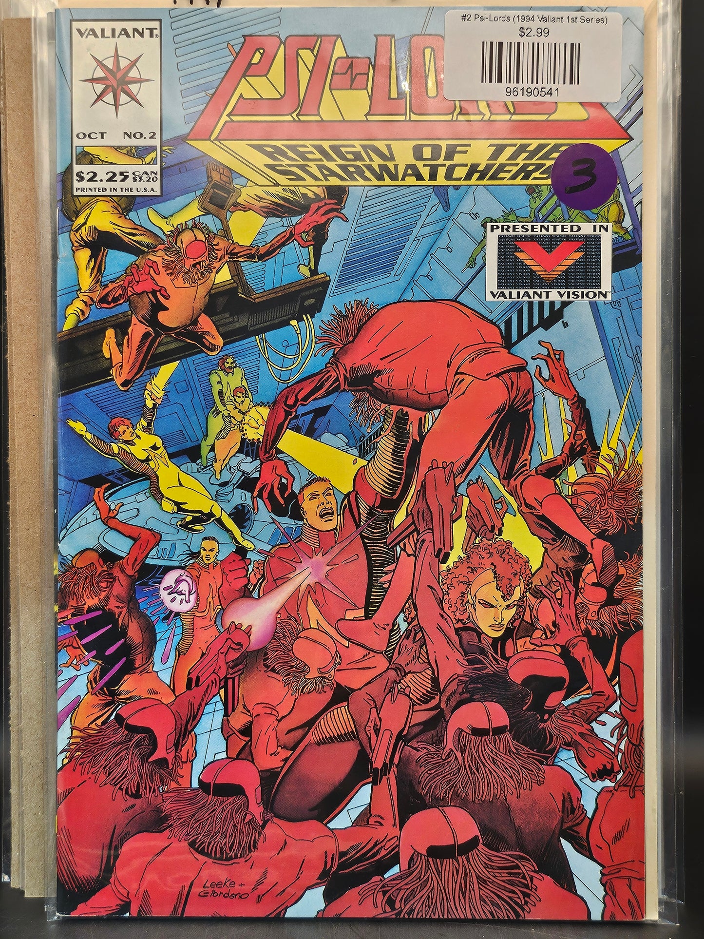 #2 Psi-Lords (1994 Valiant 1st Series)