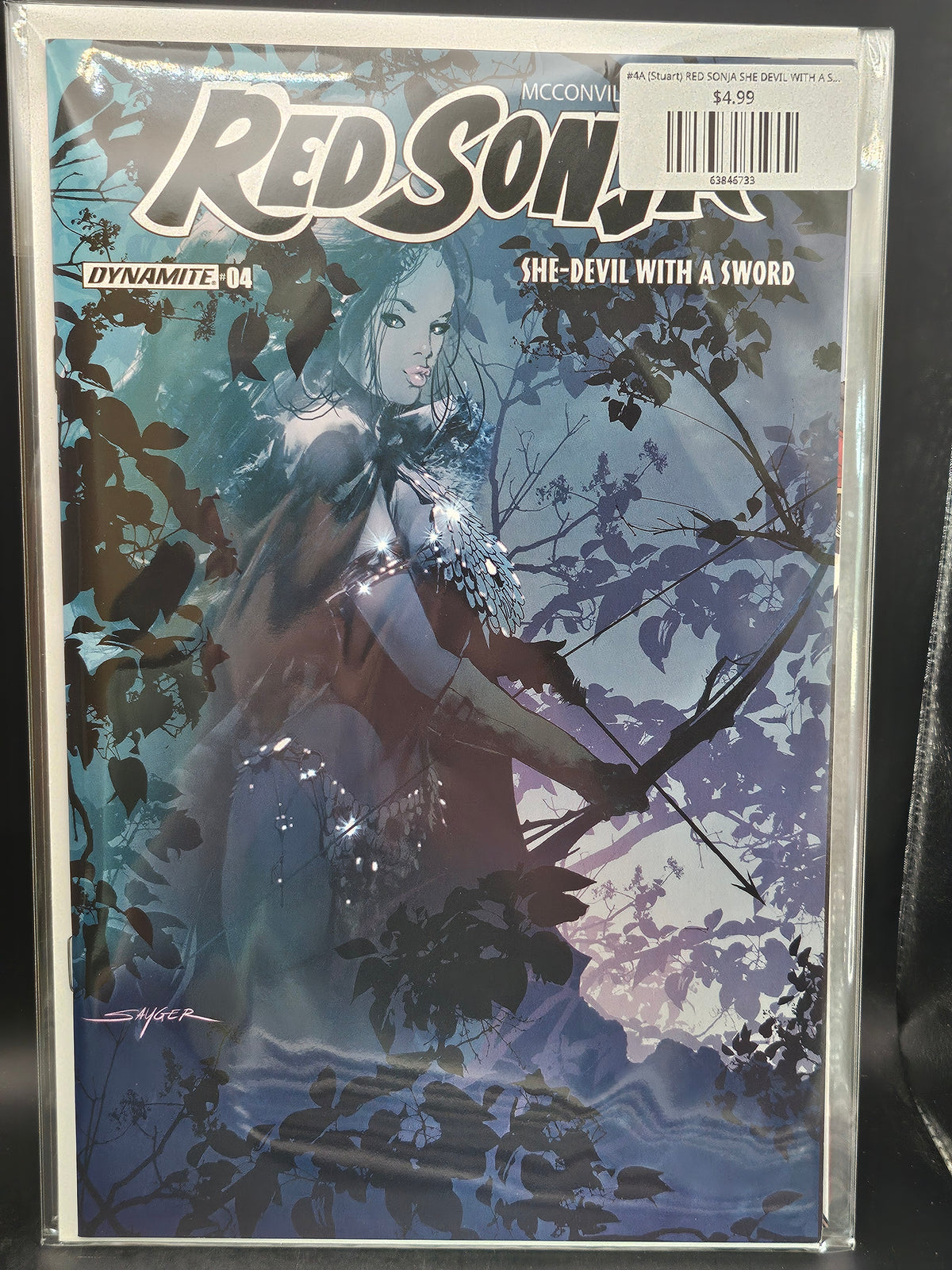 #4A (Stuart) RED SONJA SHE DEVIL WITH A SWORD (STUART SAYER)