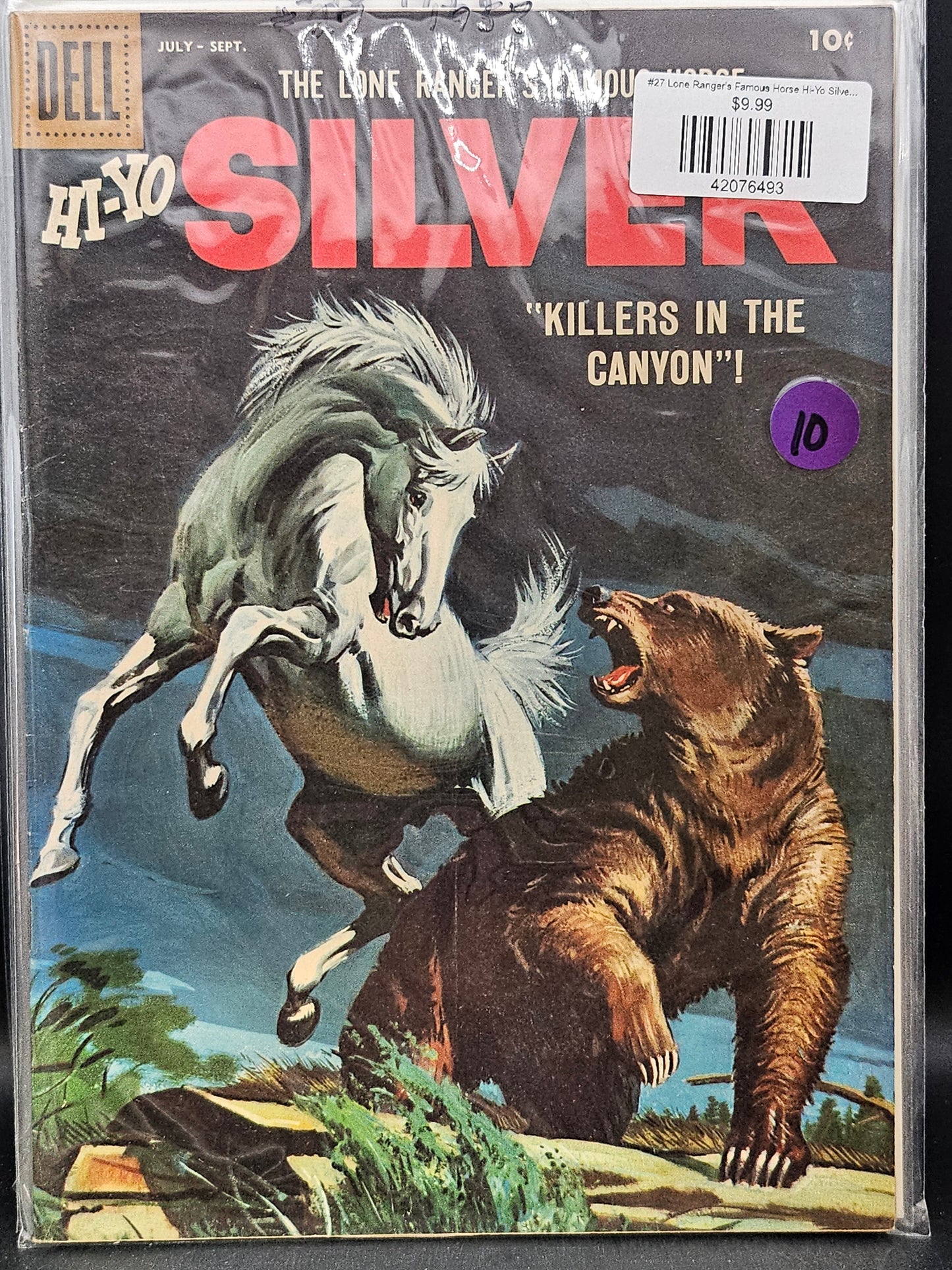 #27 Lone Ranger's Famous Horse Hi-Yo Silver (1952-1960 Dell)
