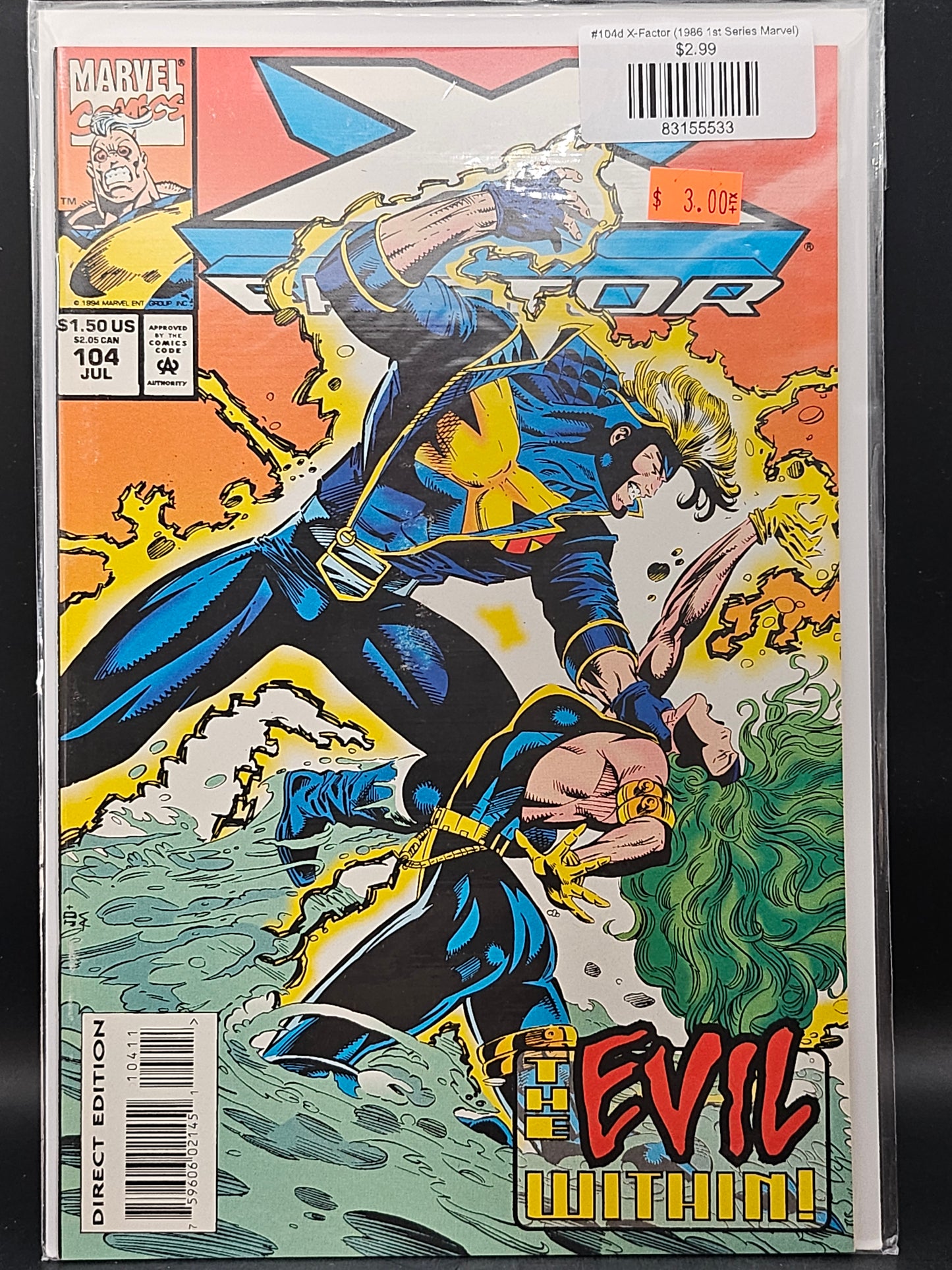 #104d X-Factor (1986 1st Series Marvel)