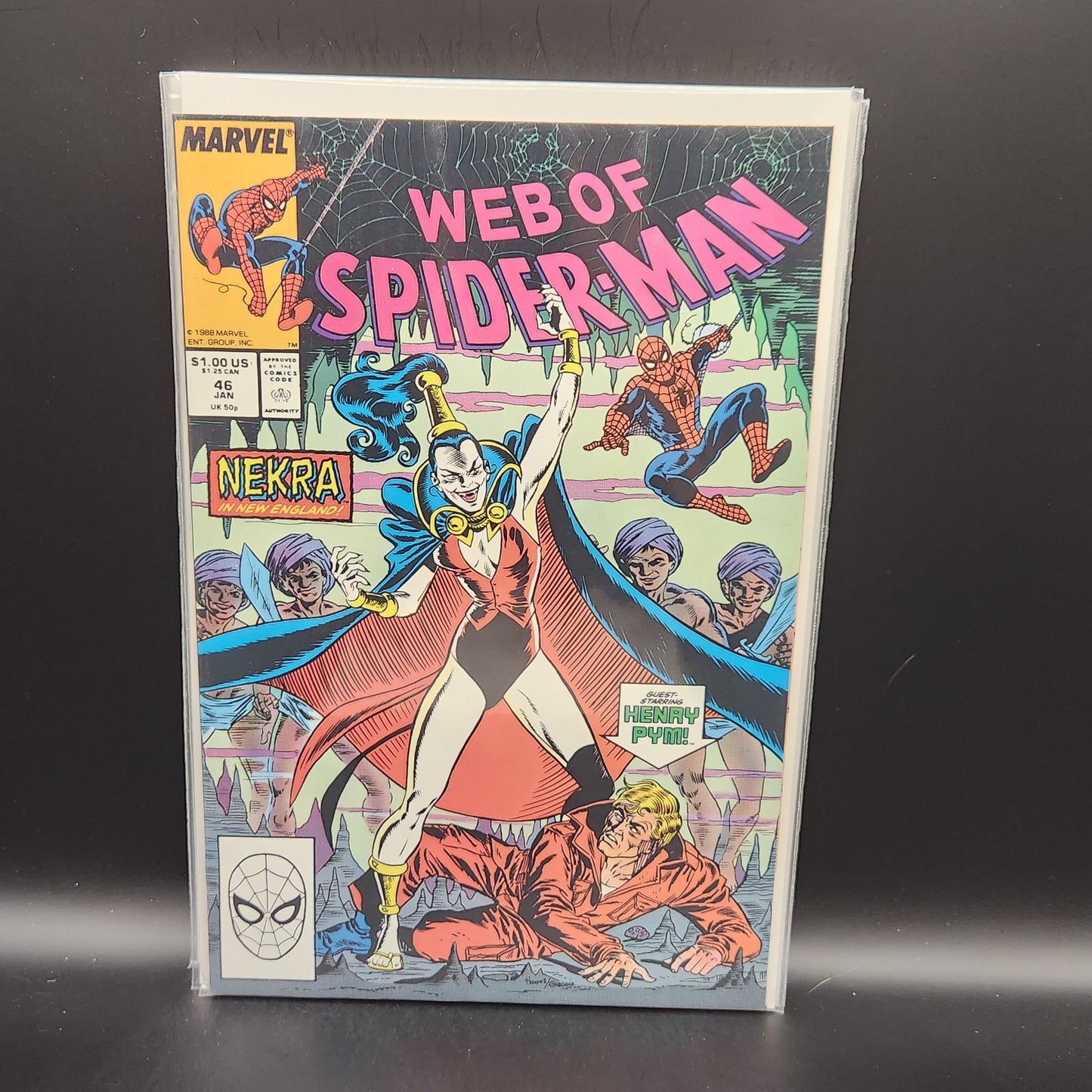 #46D Web of Spider-Man (1985 1st Series)