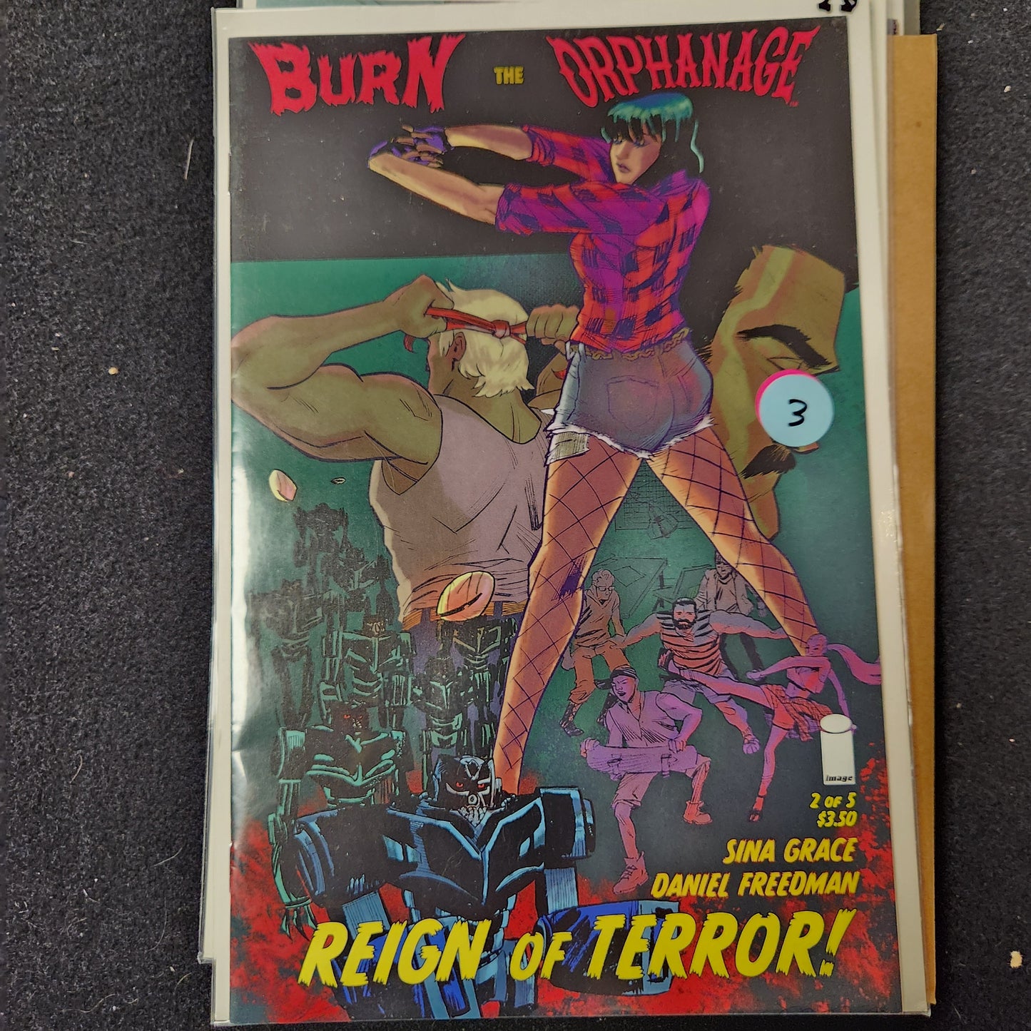 Burn the Orphanage: Reign of Terror – Image Comics – (2014) – Volume 1 – Limited Series – #2 of 5 Cover A and B