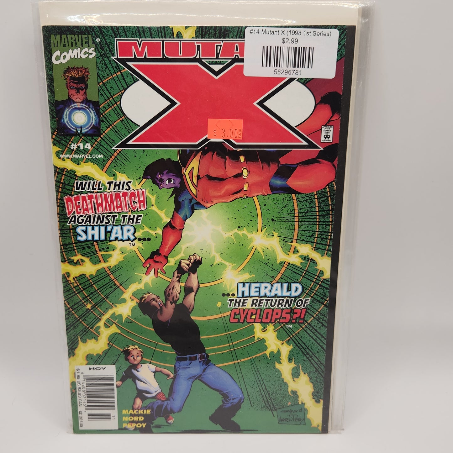 #14 Mutant X (1998 1st Series)