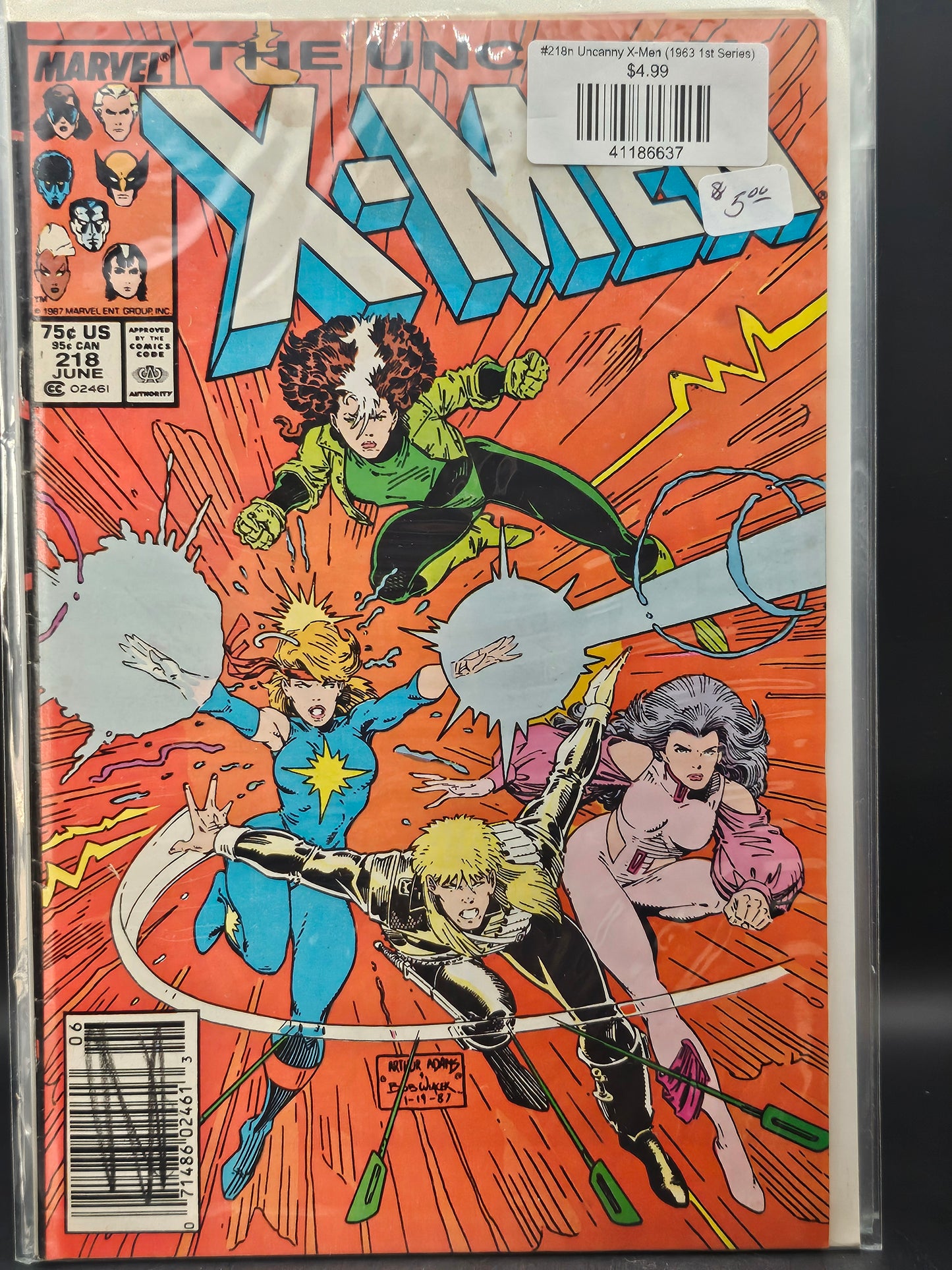 #218n Uncanny X-Men (1963 1st Series)