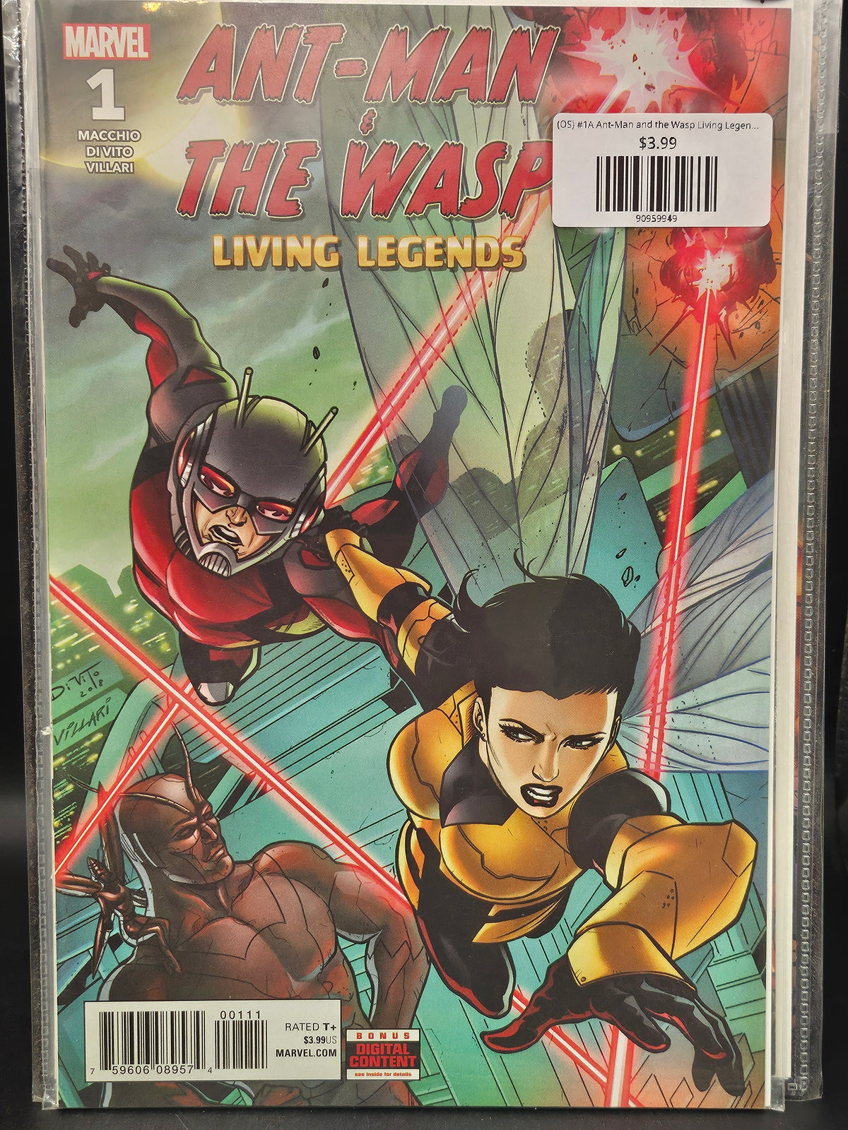 (OS) #1A Ant-Man and the Wasp Living Legends (2018)