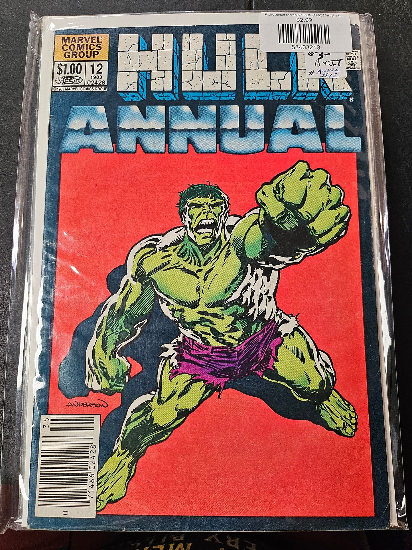 #12nAnnual Incredible Hulk (1962 Marvel 1st Series)