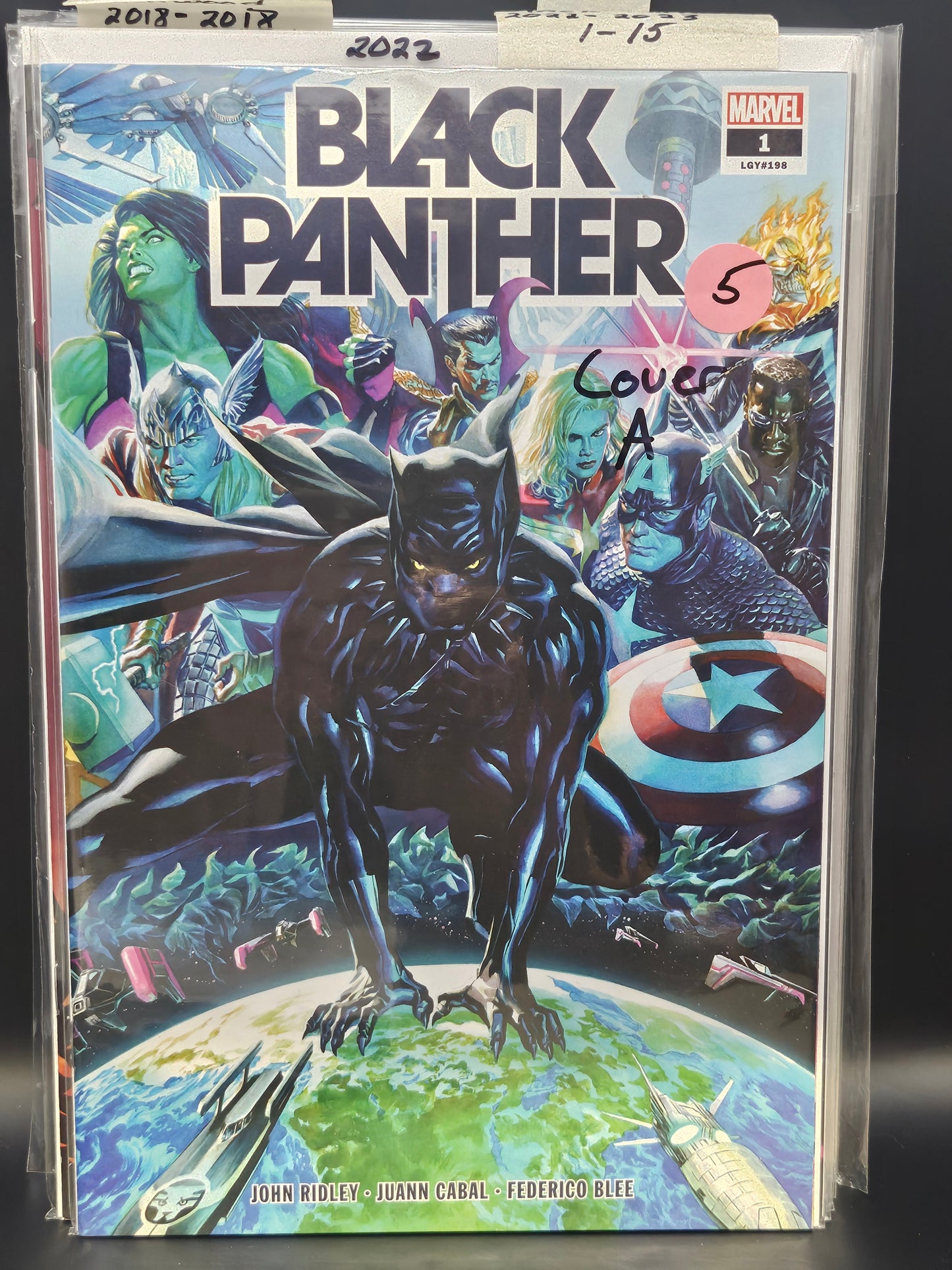 #1 Cover A $5 - Black Panther (2022 Marvel 8th Series)
