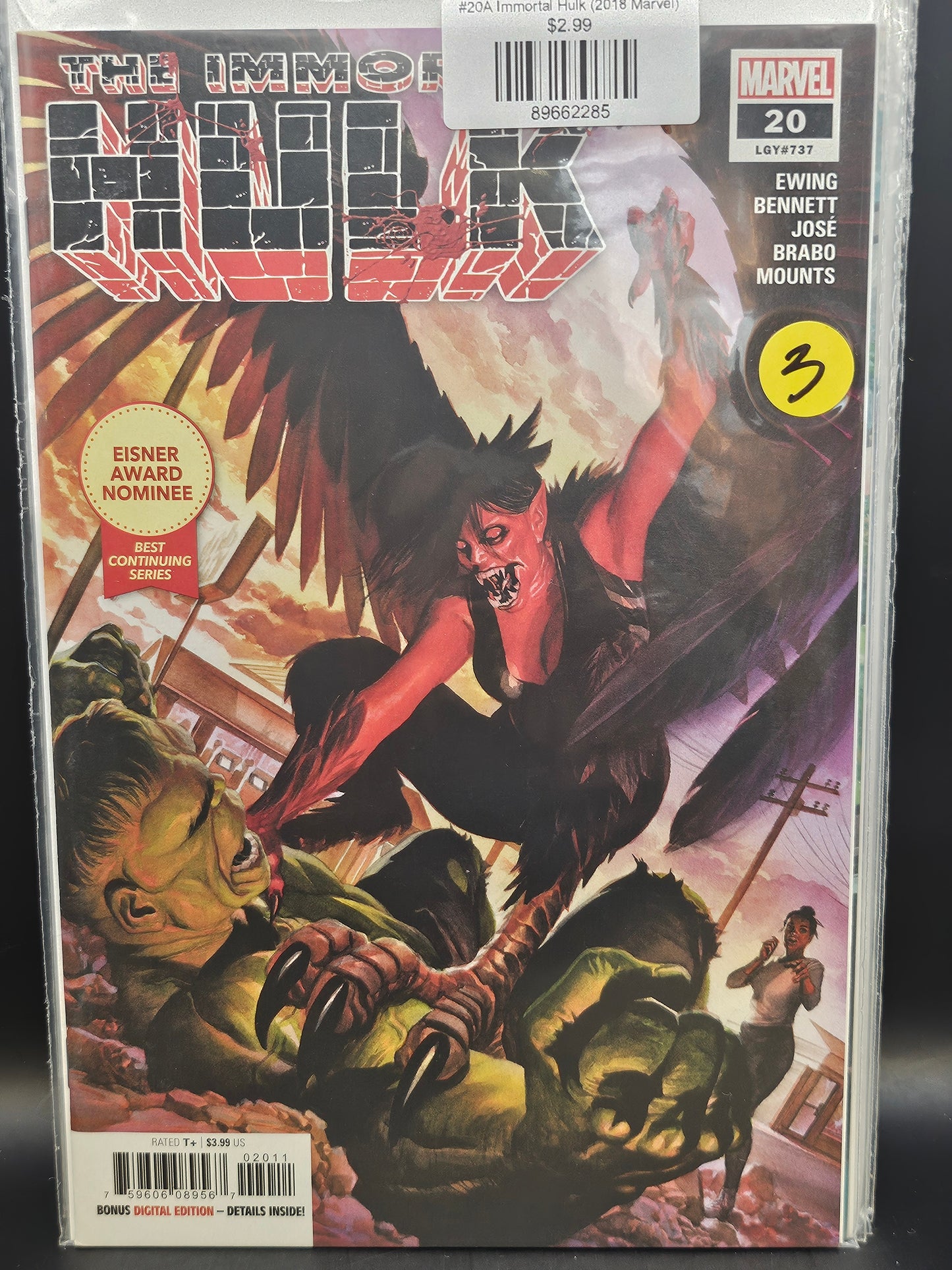 #20A Immortal Hulk (2018 Marvel)