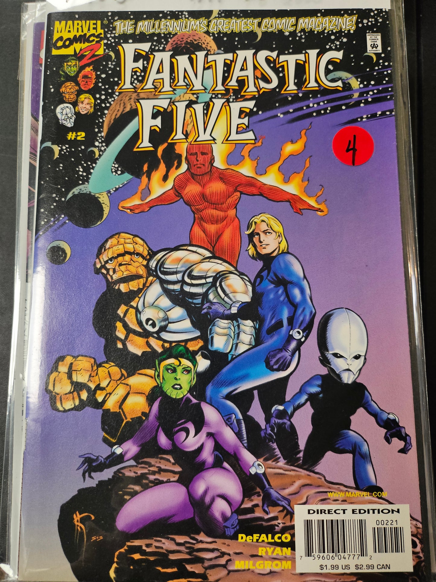 107.101 – #2 - Fantastic Five -1999