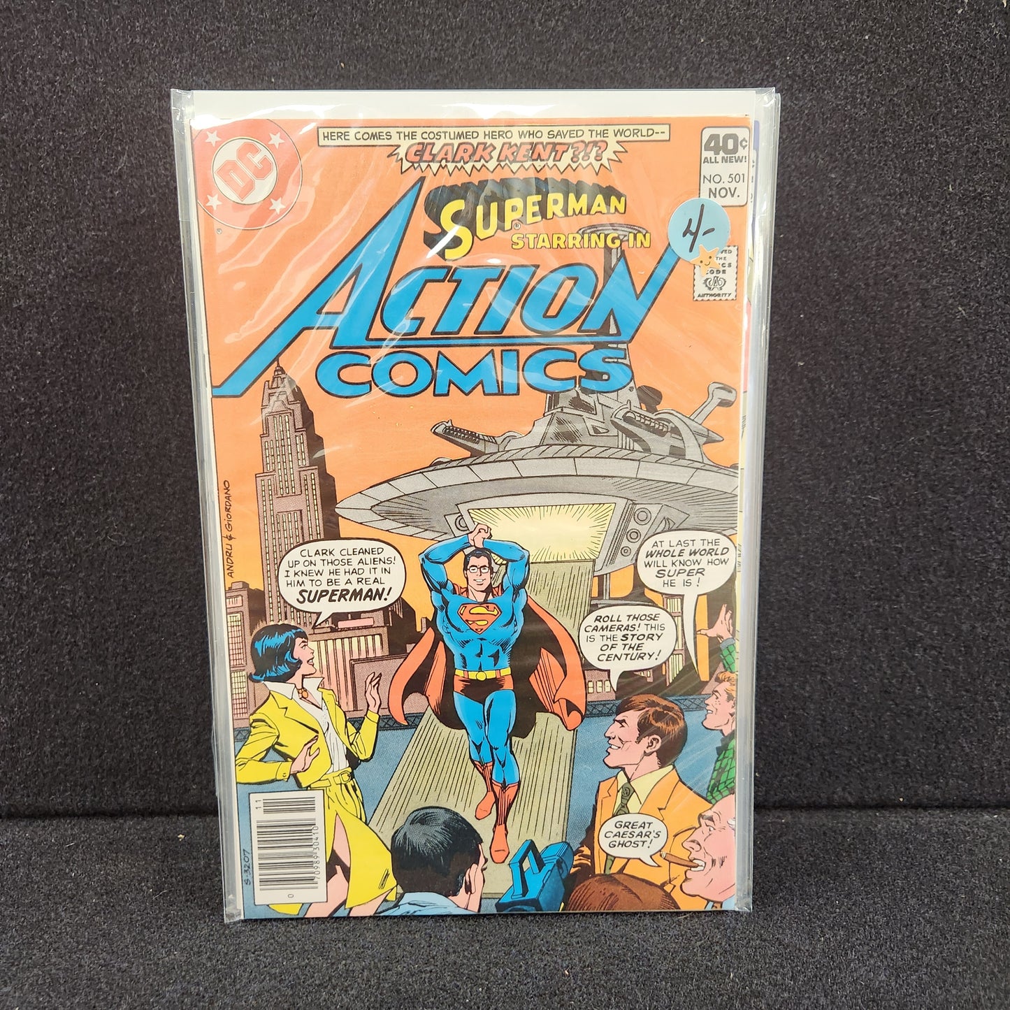 Action Comics #500 - The Life Story of Superman (DC 1979)