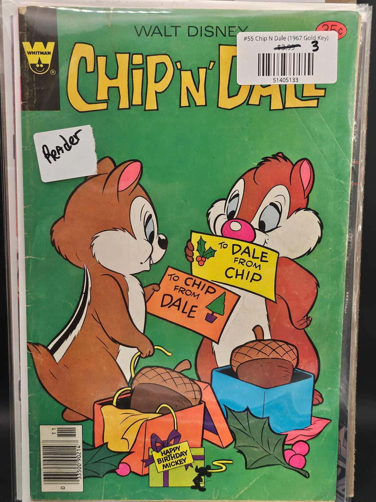 #55 Chip N Dale (1967 Gold Key)