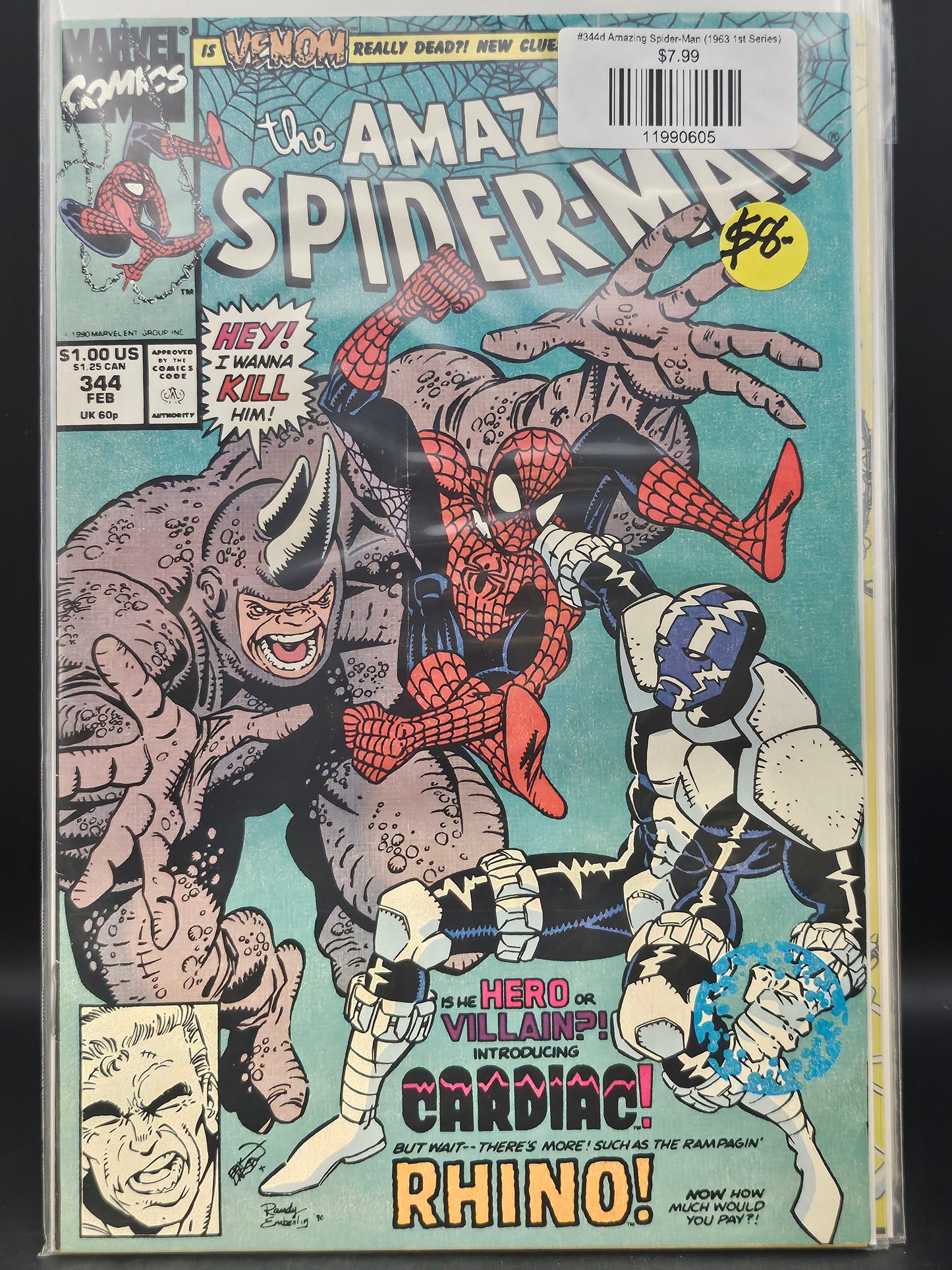 #344d Amazing Spider-Man (1963 1st Series)
