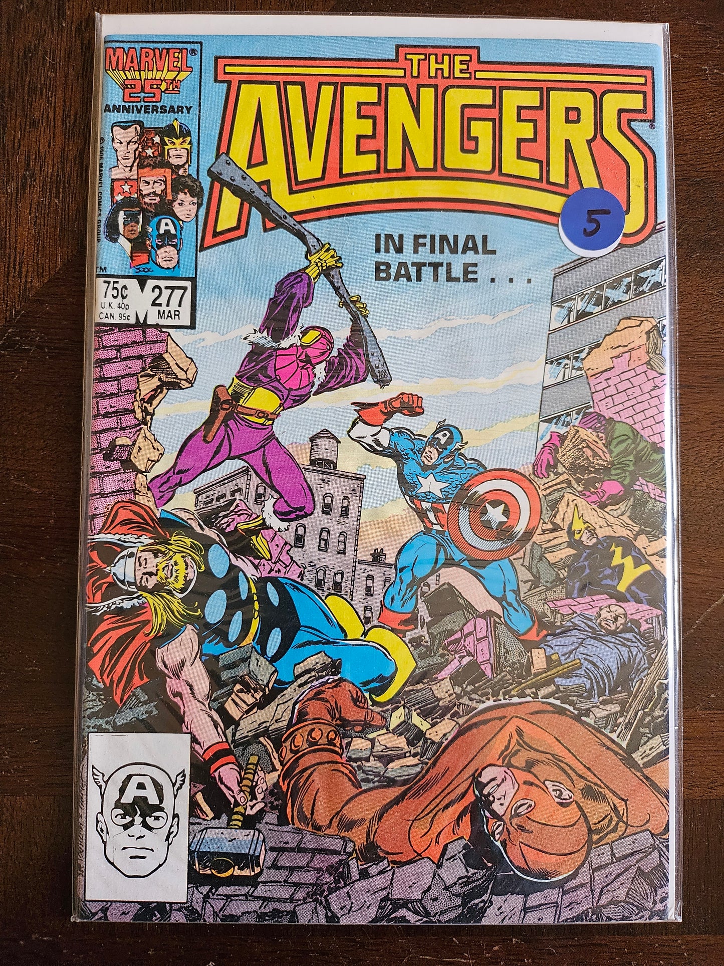 Avengers – Marvel Comics – (1963–1999) – Volume 1 – #277