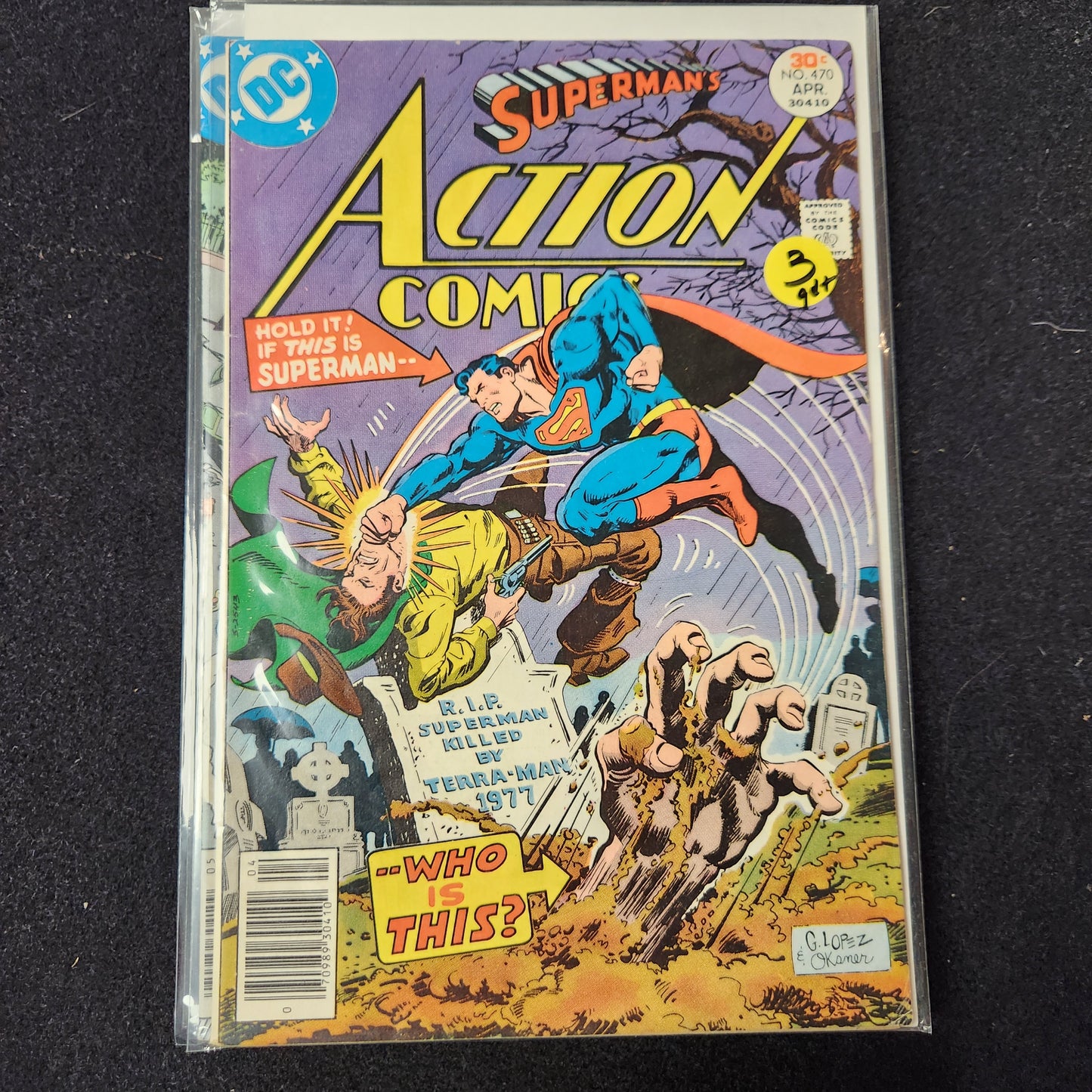 Action Comics #470 - Terra-Man (DC 1977)