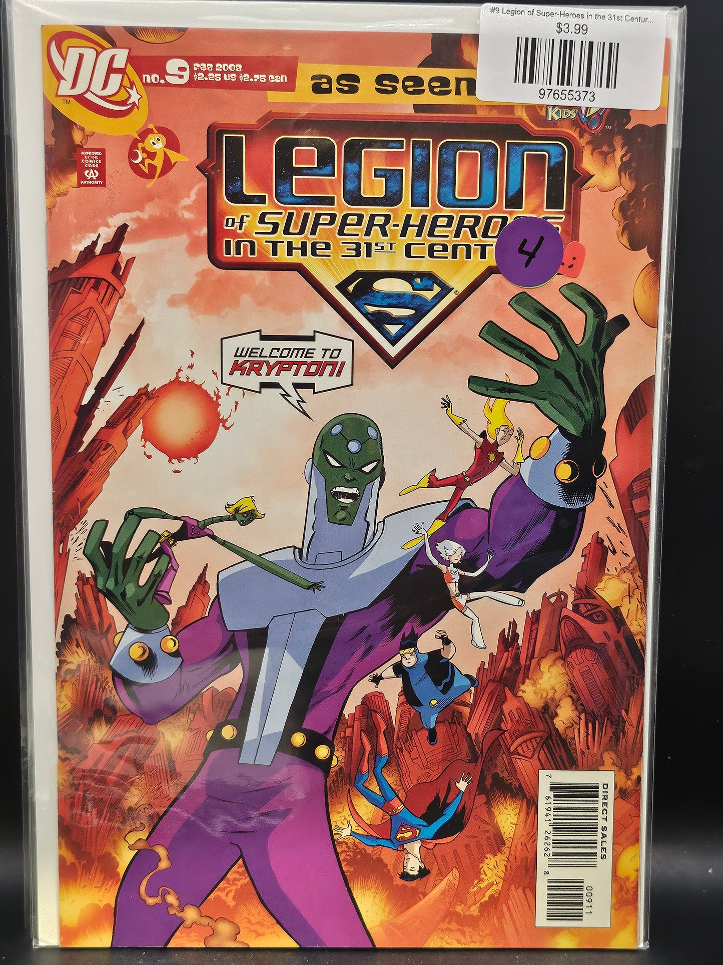 #9 Legion of Super-Heroes in the 31st Century (2007)