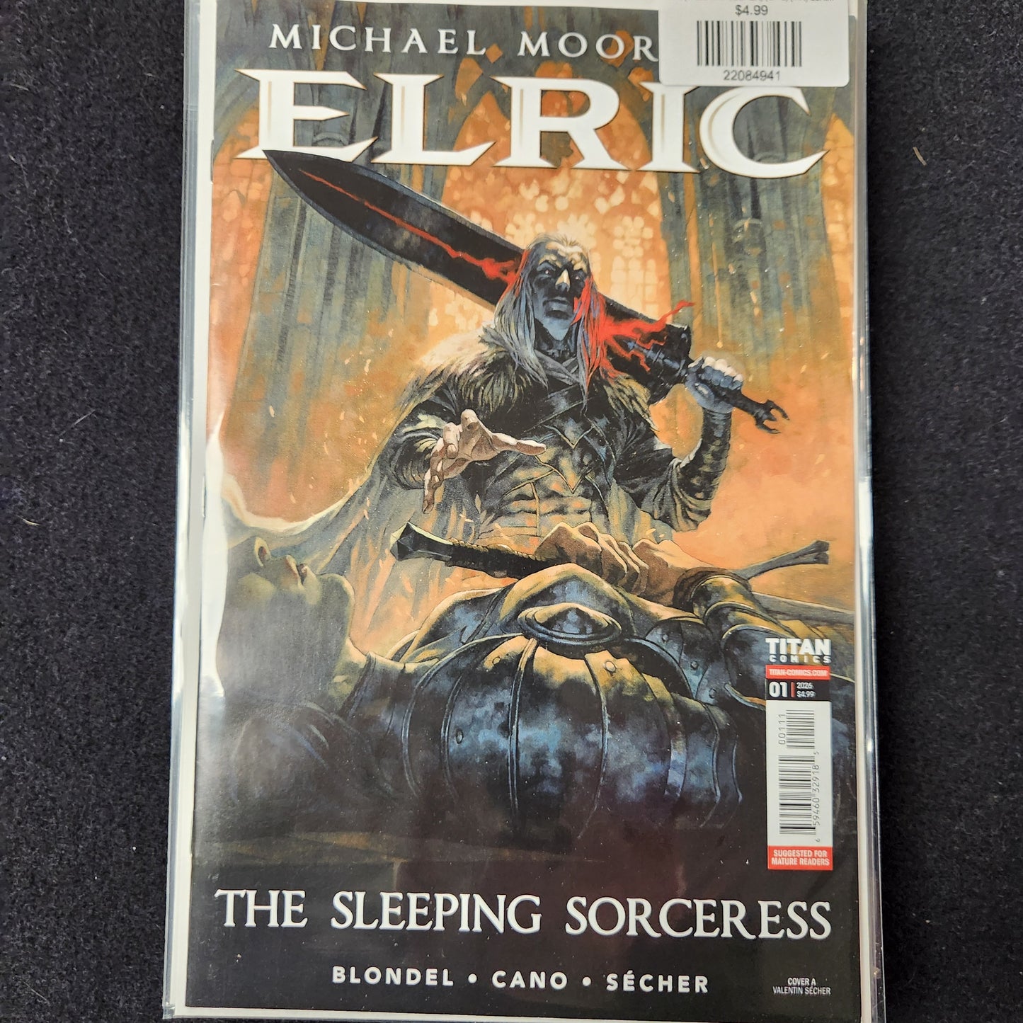 #1A (VALENTIN SECHER) (OF 2) (MR) ELRIC THE SLEEPING SORCERESS