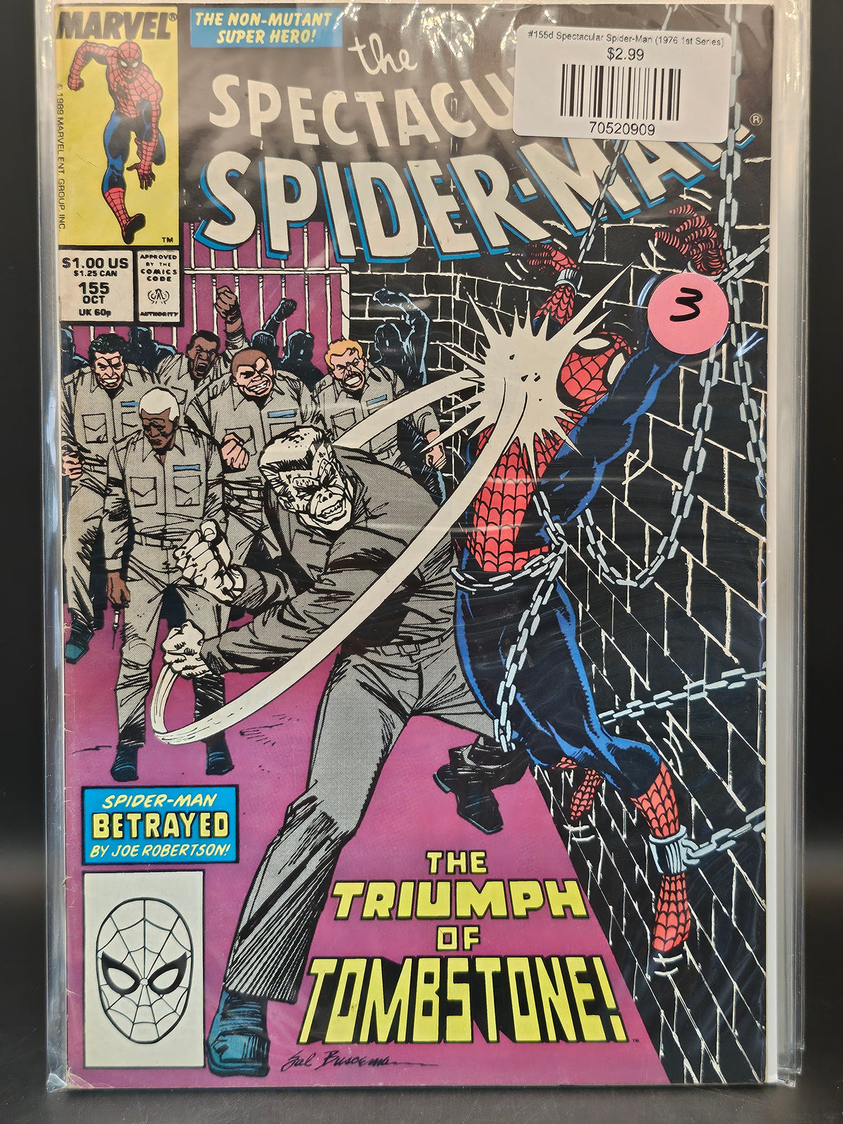 #155d Spectacular Spider-Man (1976 1st Series)