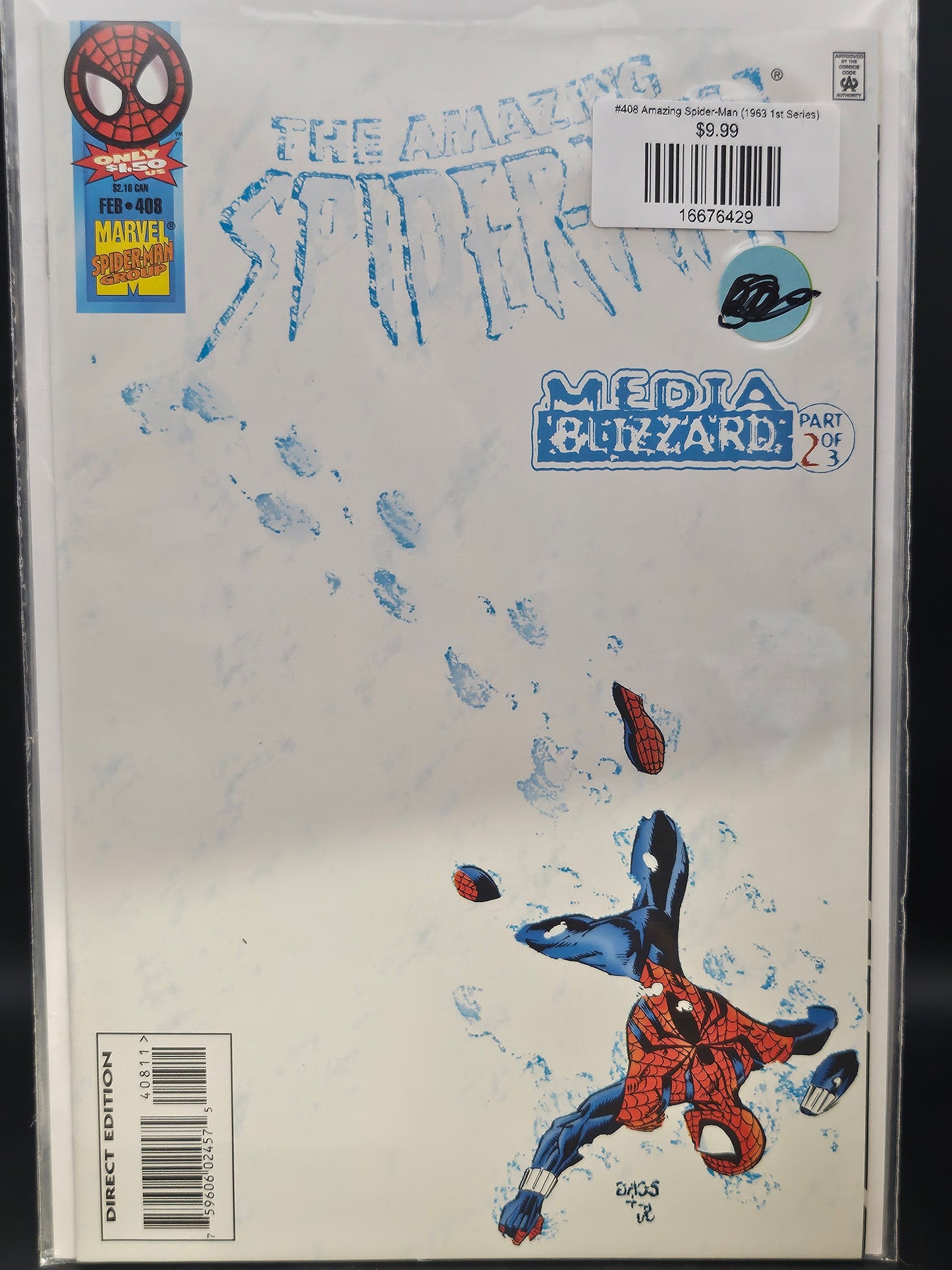 #408 Amazing Spider-Man (1963 1st Series)