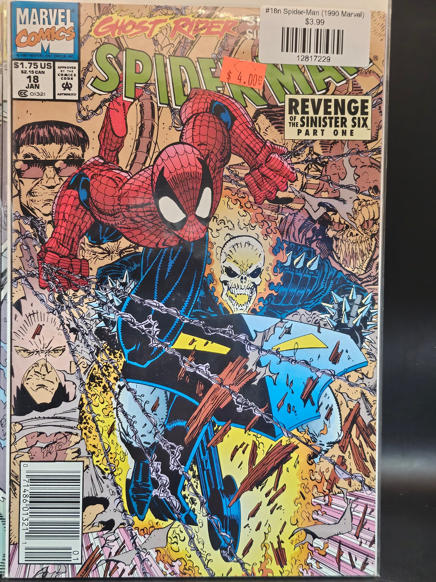 #18n Spider-Man (1990 Marvel)